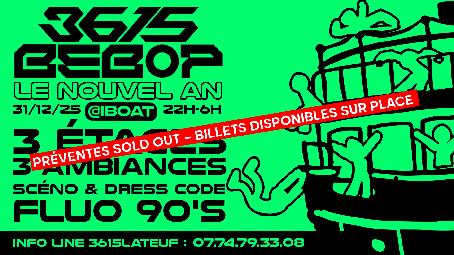 3615 Bebop Le Nouvel An - Iboat