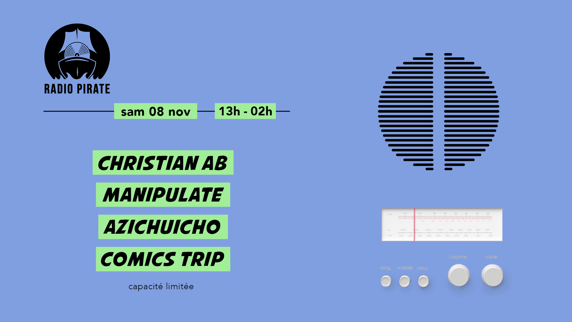 Radio Pirate : Comics Trip Frequencies