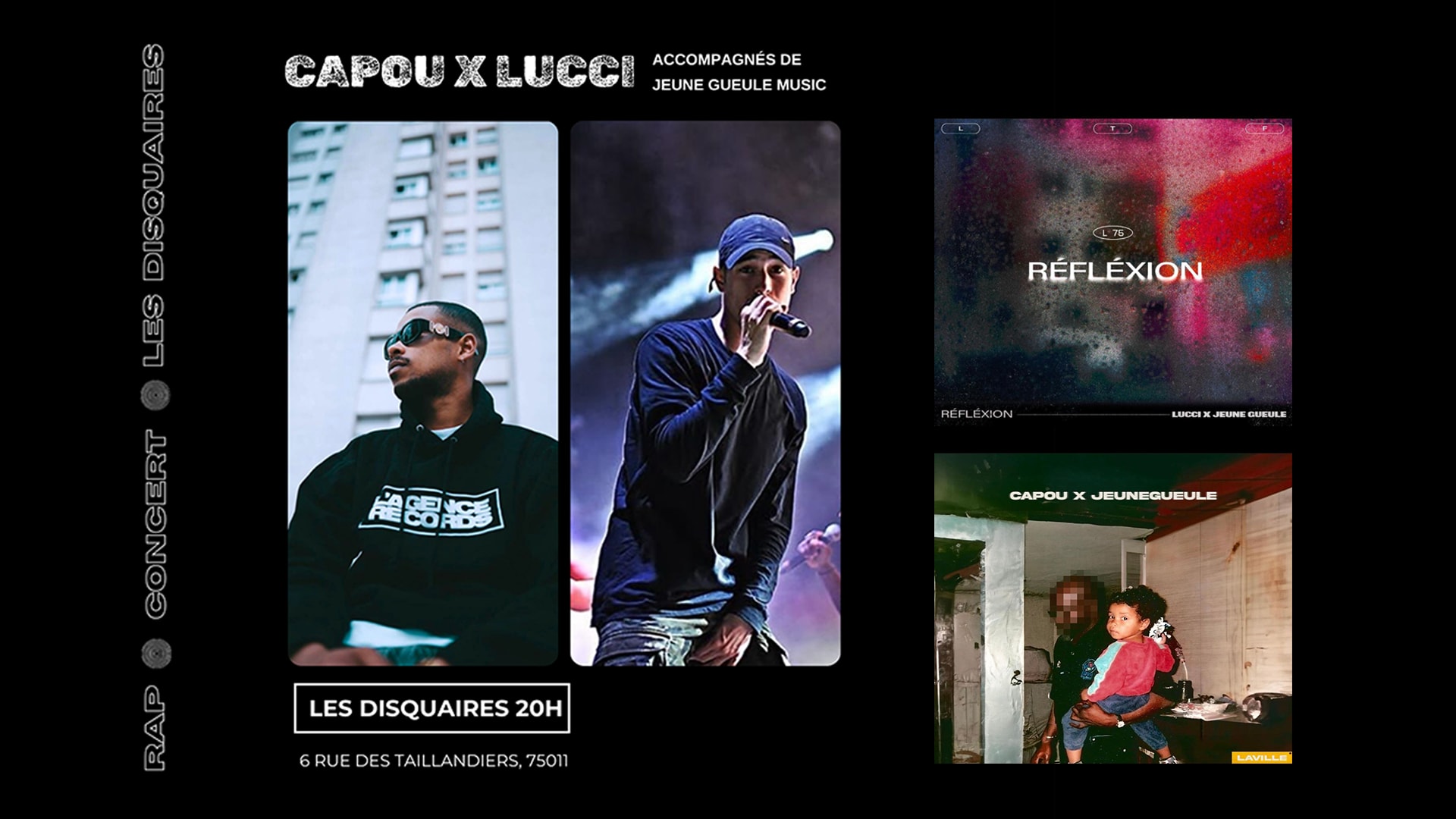 Capou X Lucci X Les Disquaires