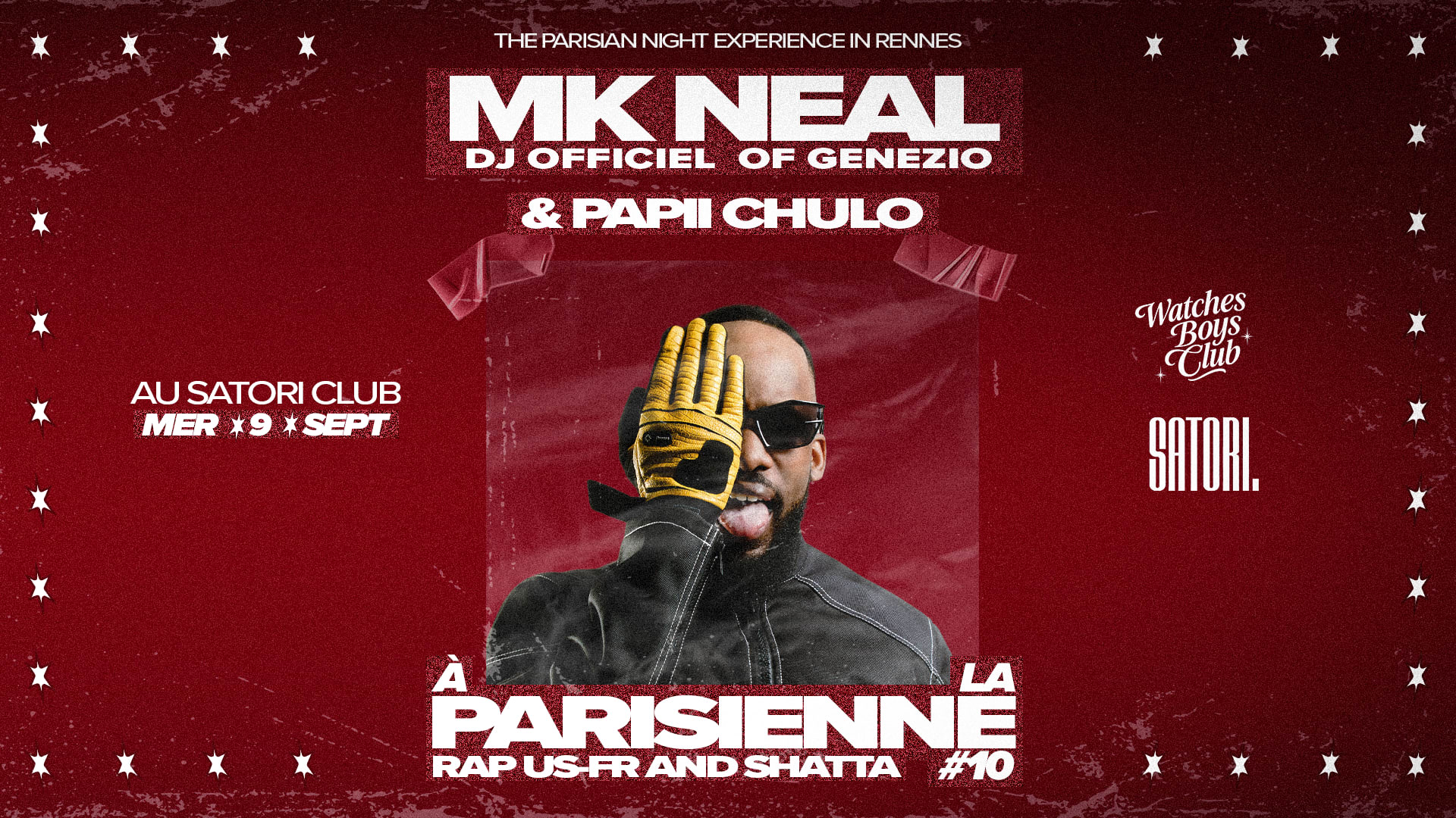À La Parisienne #10 At Satori Club Mer 9 Sept