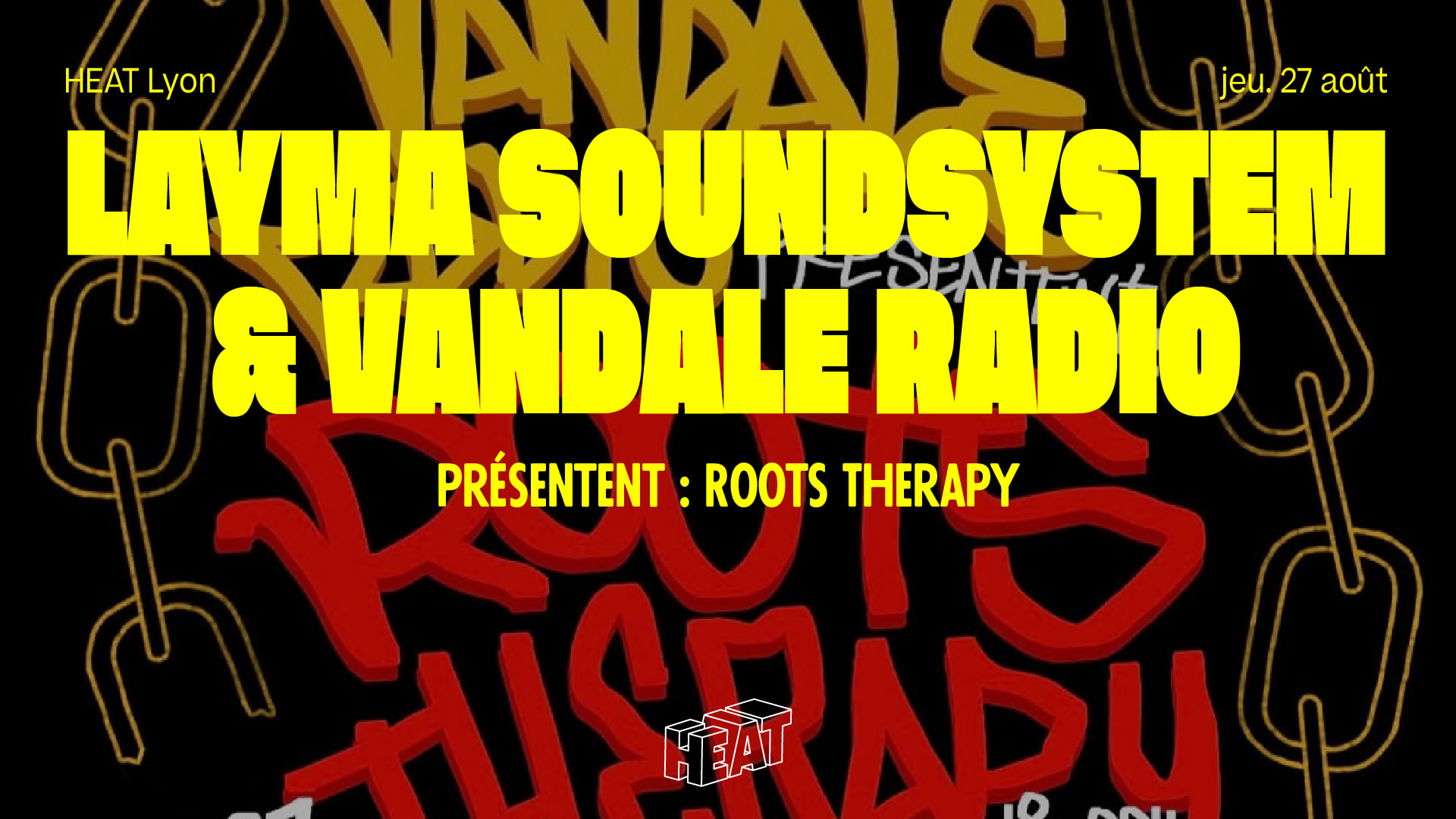 Layma Soundsystem & Vandale Radio Présentent : Roots Therapy
