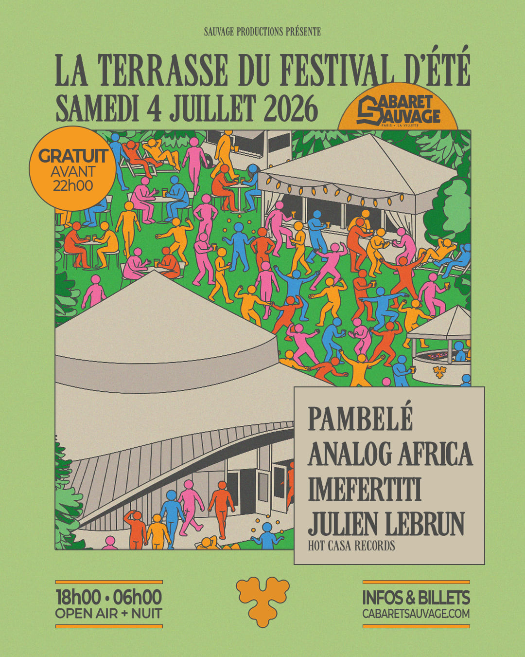 La Terrasse Du Festival D’Été • Pambelé I Analog Africa