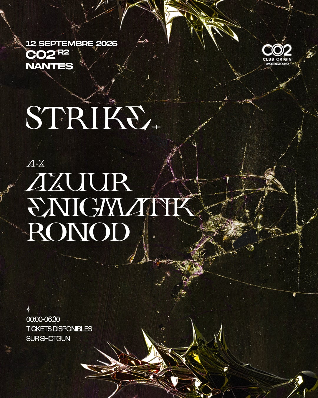 Strike | Co2 -Enigmatik, Ronod, Aza Seva
