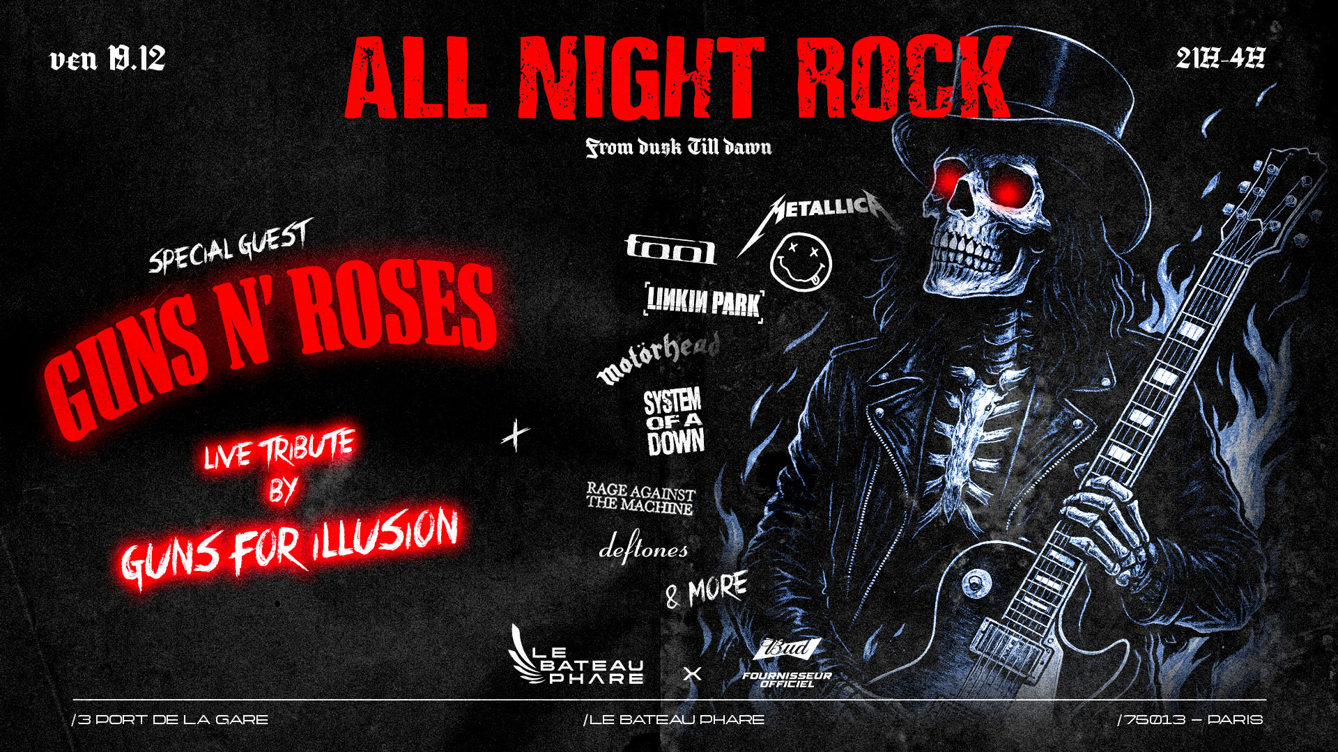 Guns N'roses Live Tribute Special All Night Rock