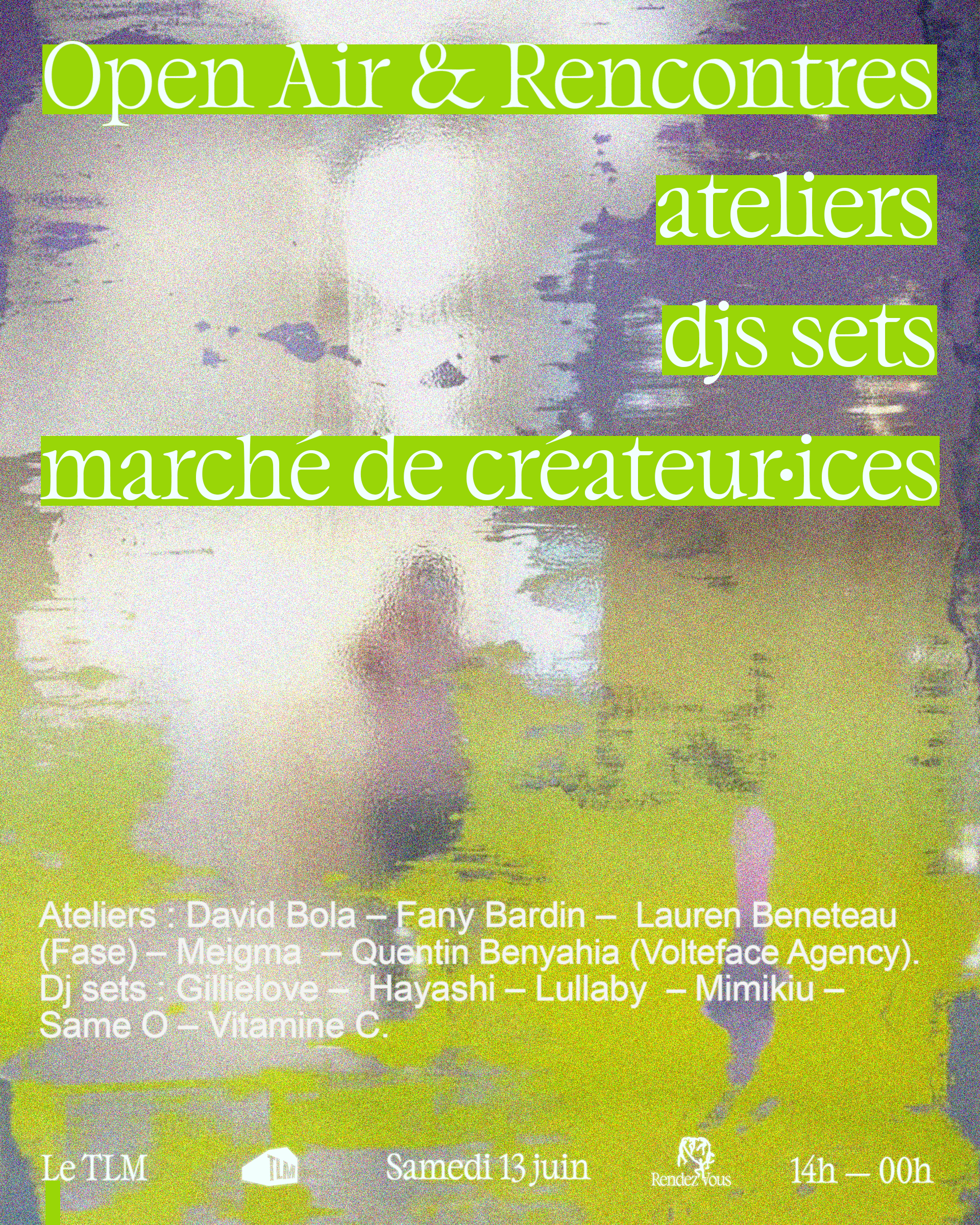 Open Air & Rencontres | Ateliers, Djs Sets, Marché