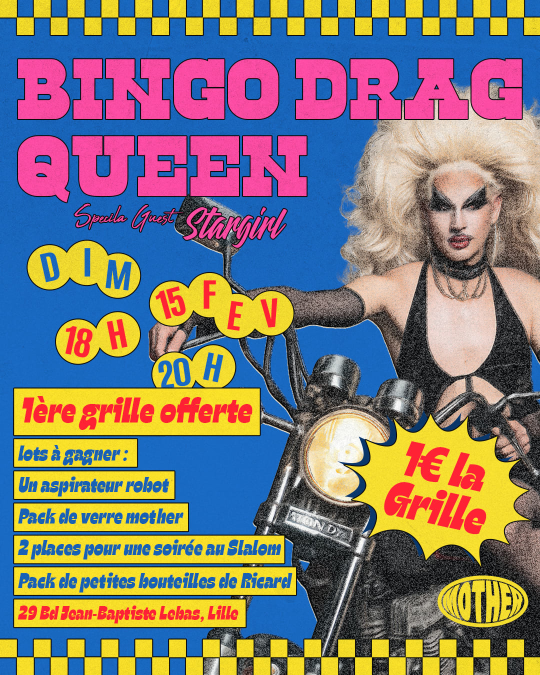 Bingo Drag Queen - Special Guest Stargirl - Au Mother