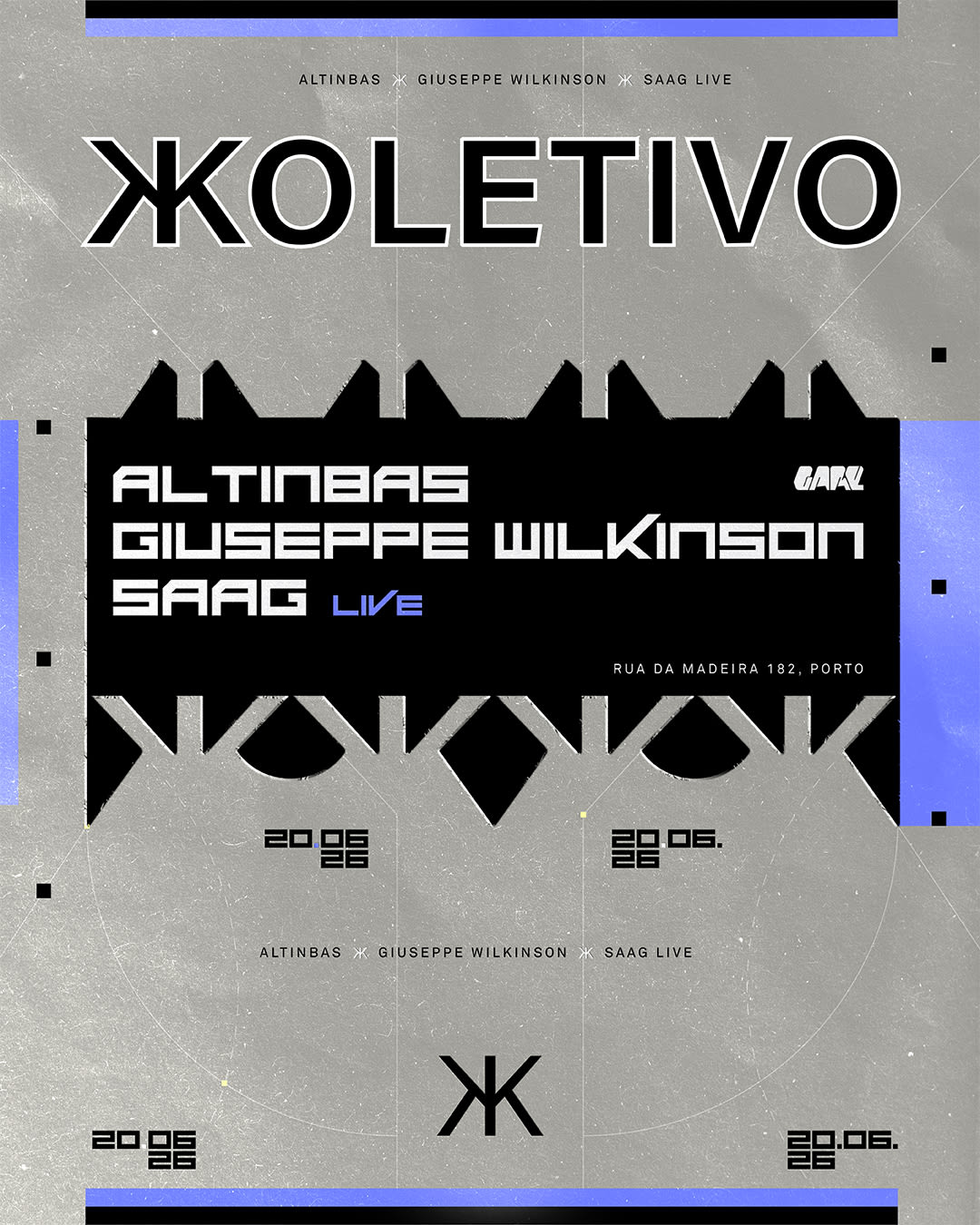 K Koletivo W/ Altinbas, Saag, Giuseppe Wilkinson