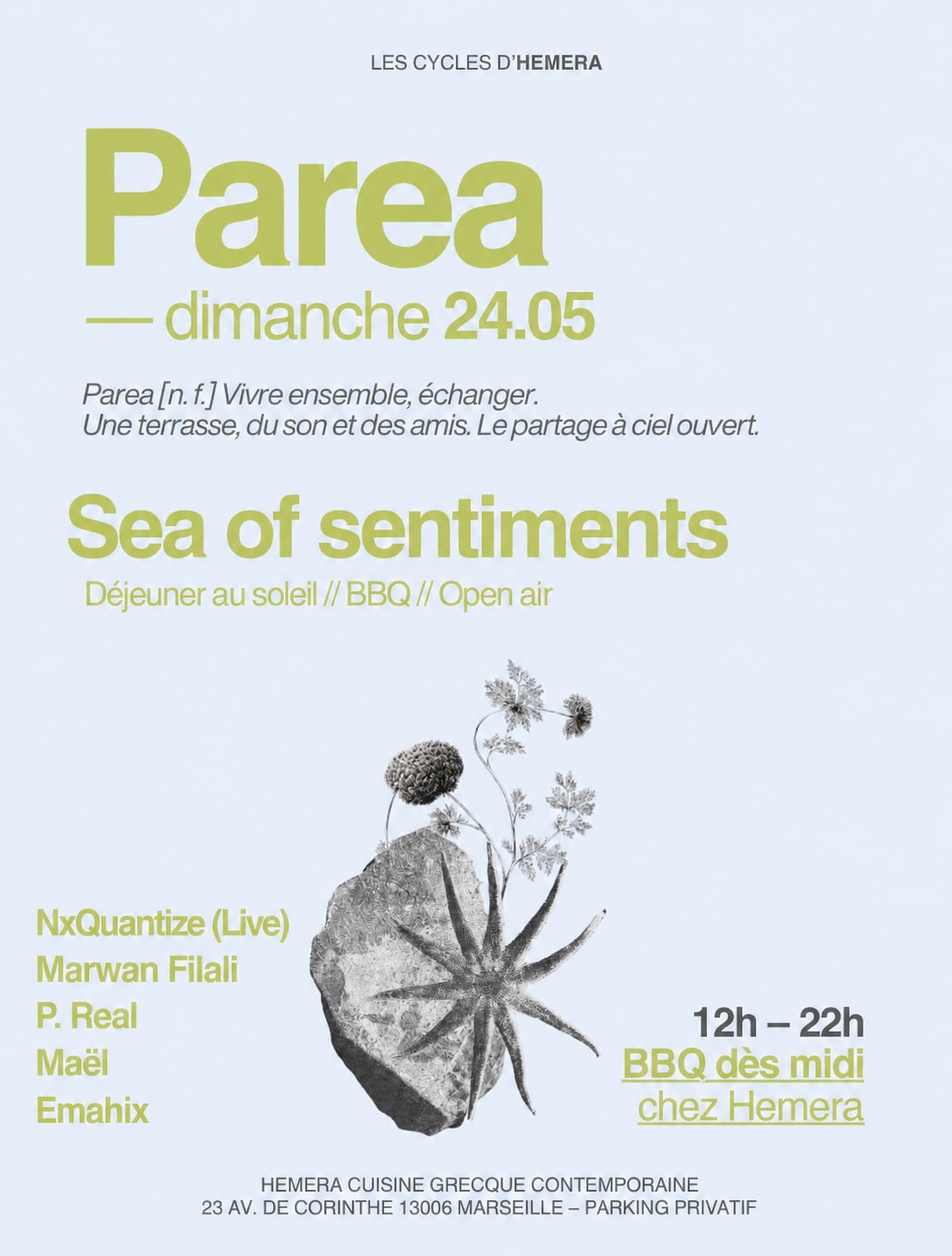 Parea Présente Sea Of Sentiments