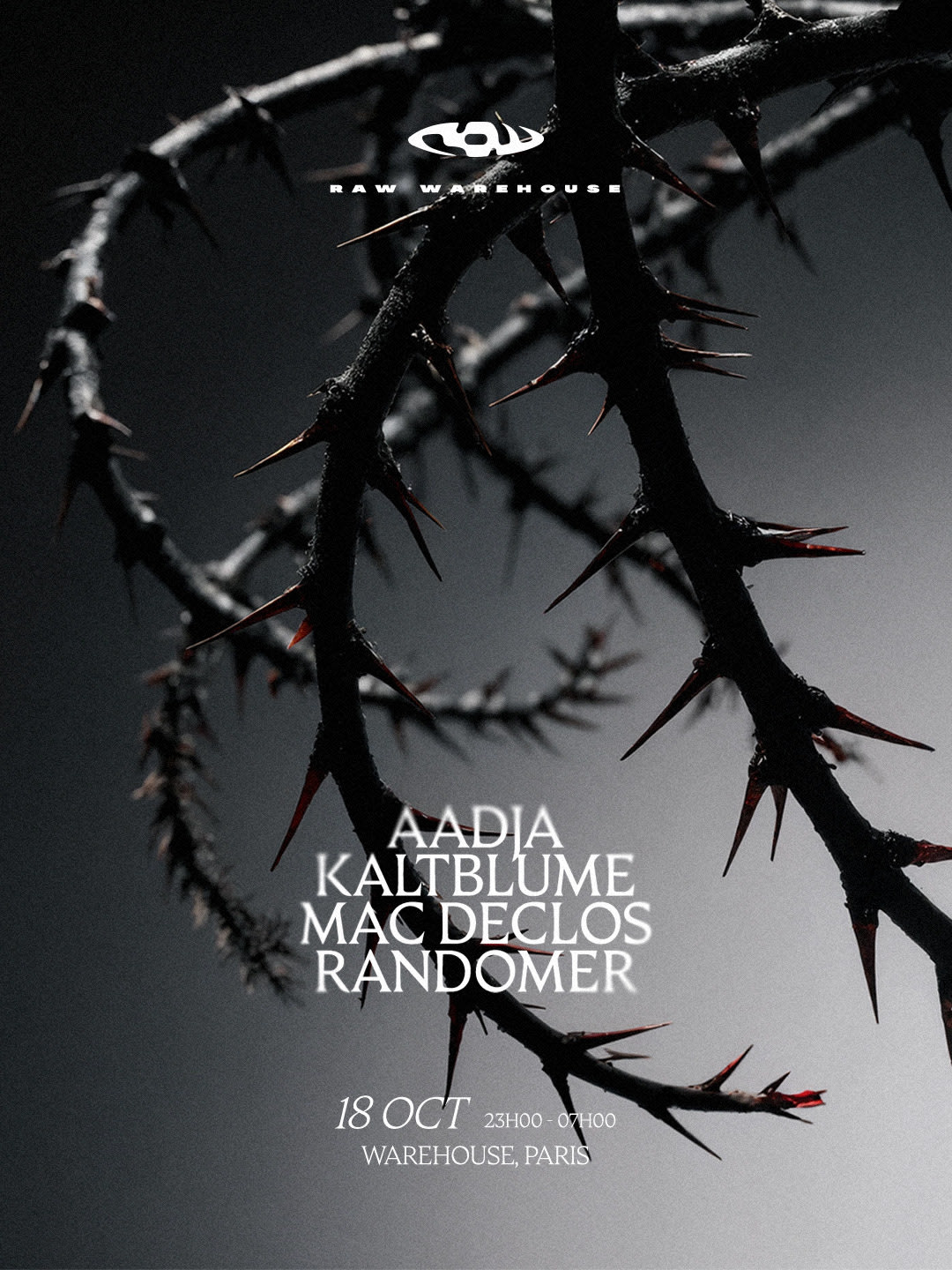 Raw Warehouse • Randomer, Mac Declos, Aadja, Kaltblume