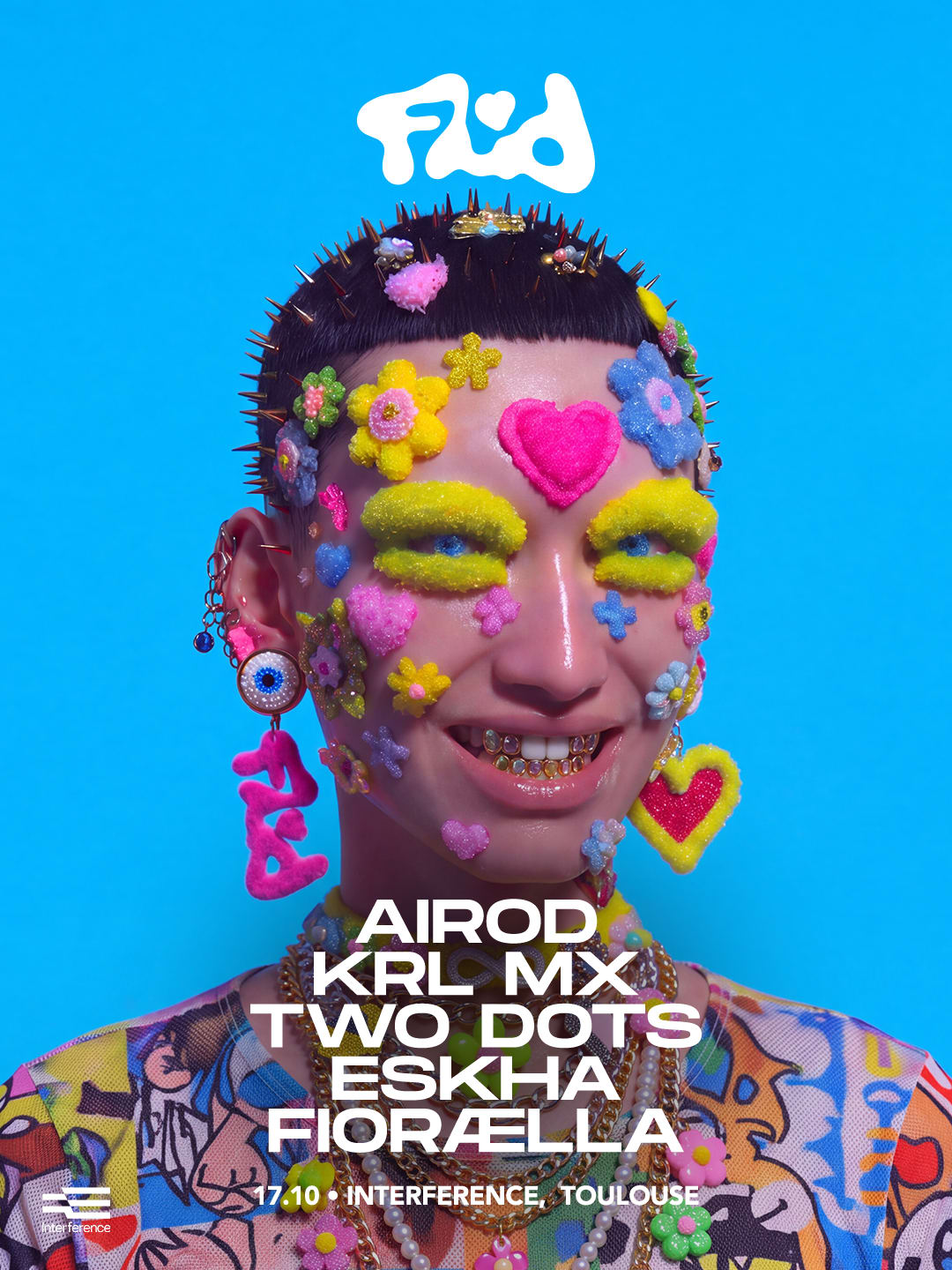 Fluid Presents: Airod, Krl MX, Two Dots, Eskha, Fiorælla