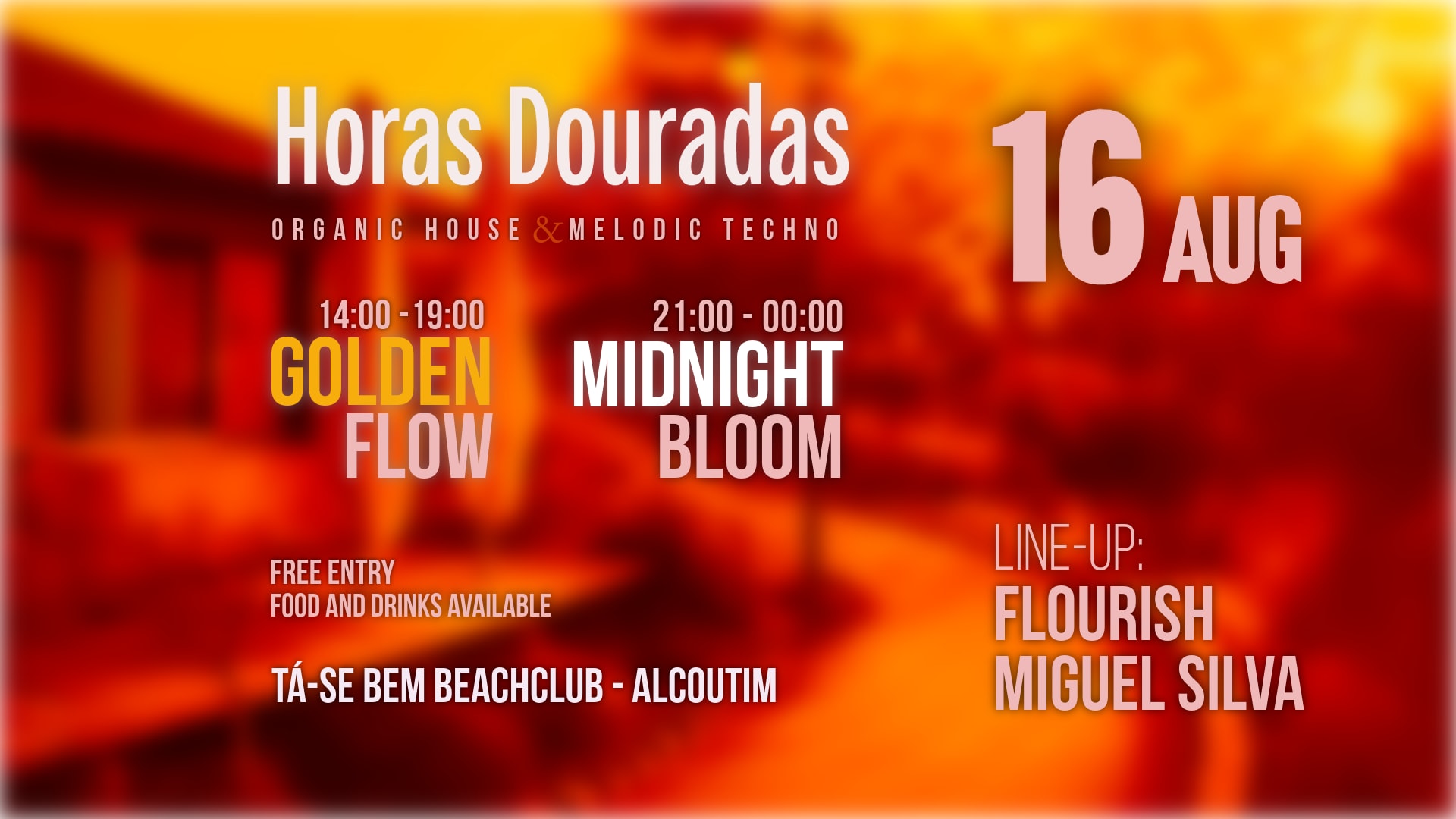Horas Douradas @Tá-Se Bem Beachclub Alcoutim