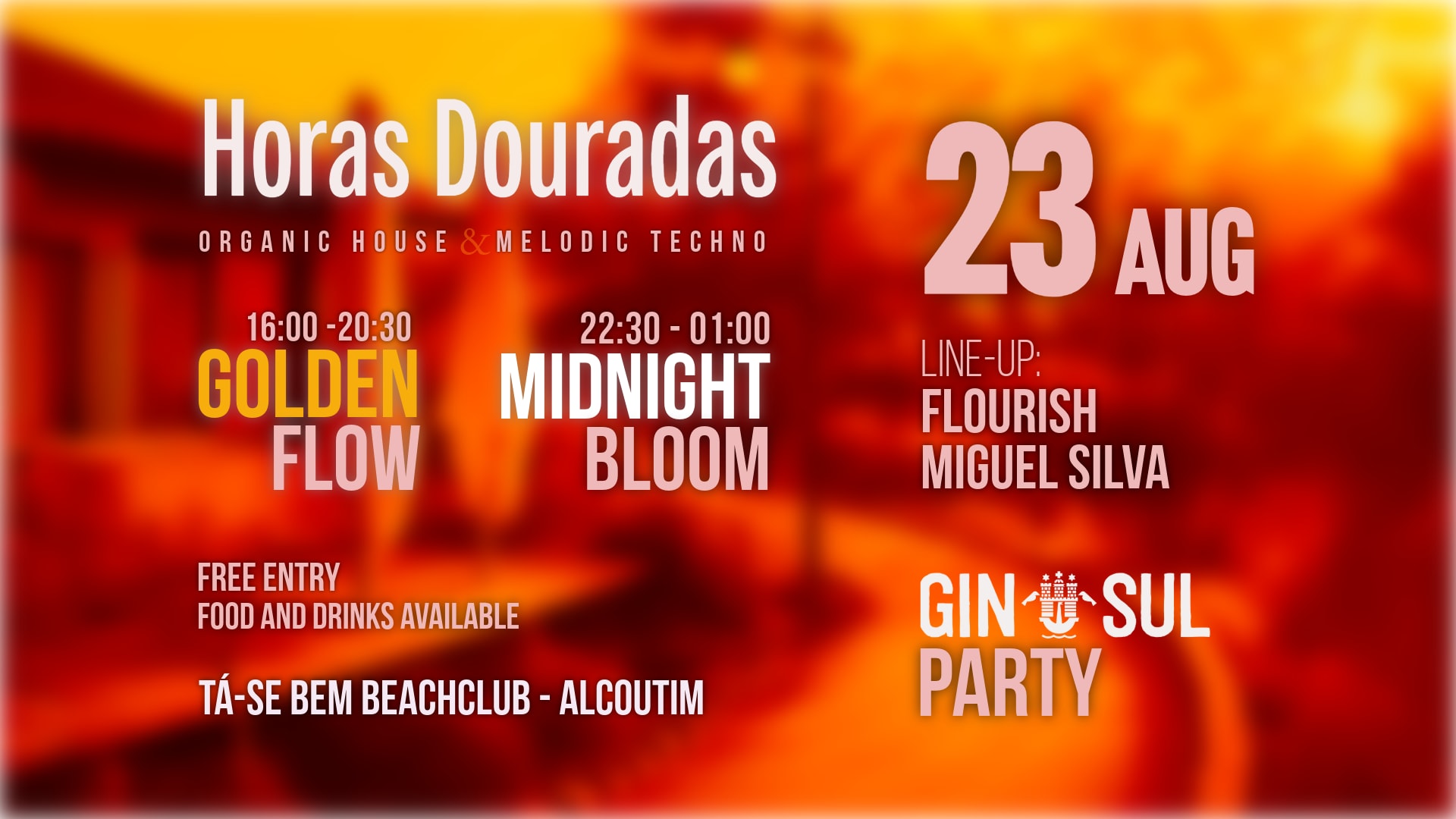 Horas Douradas @Tá-Se Bem Beachclub Alcoutim