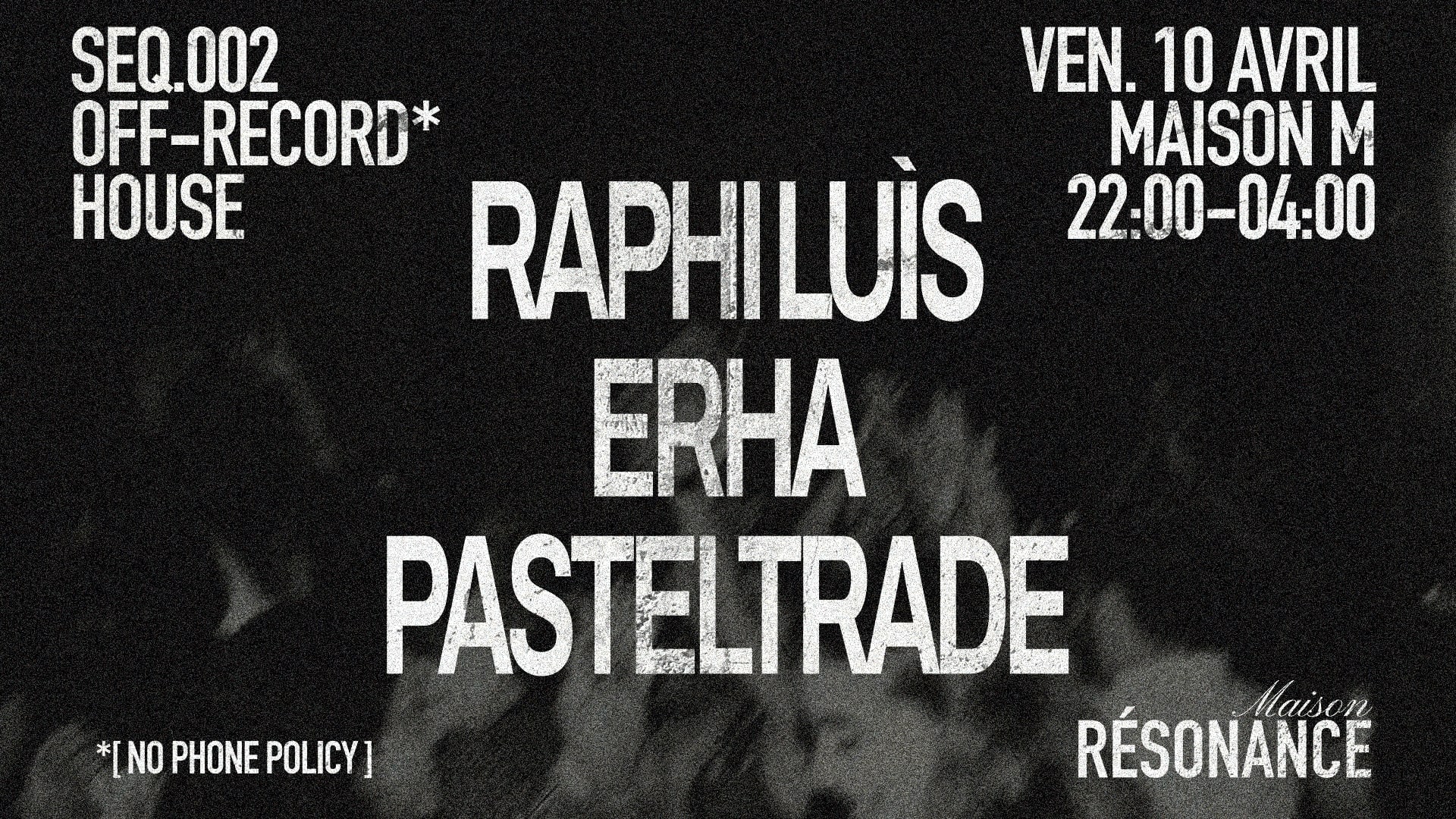 Maison Résonance : Off-Record [Seq.002]
