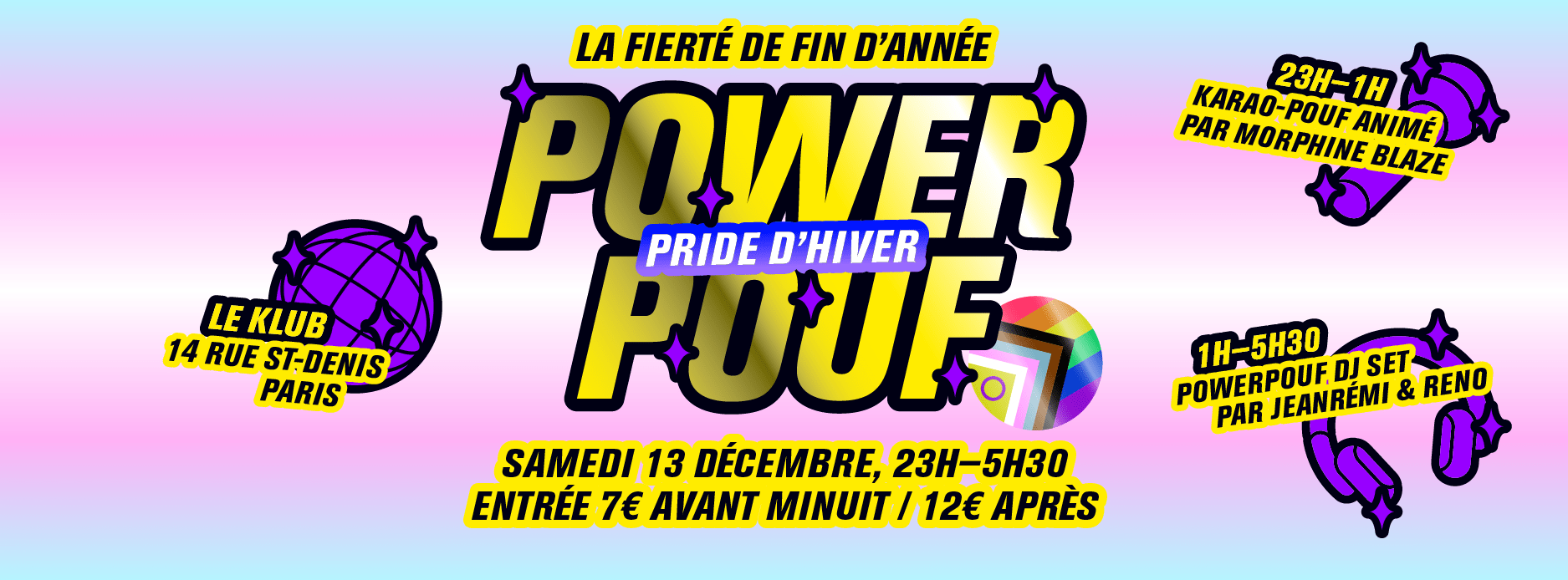 Powerpouf/Pride D'hiver