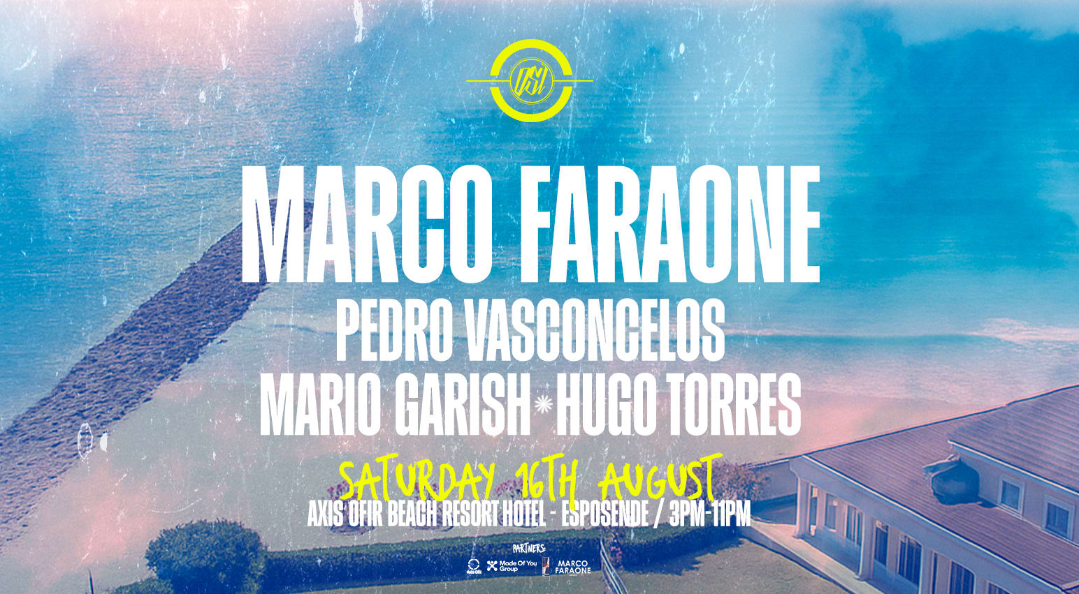 Osi Presents: Marco Faraone - Axis Ofir Resort Hotel