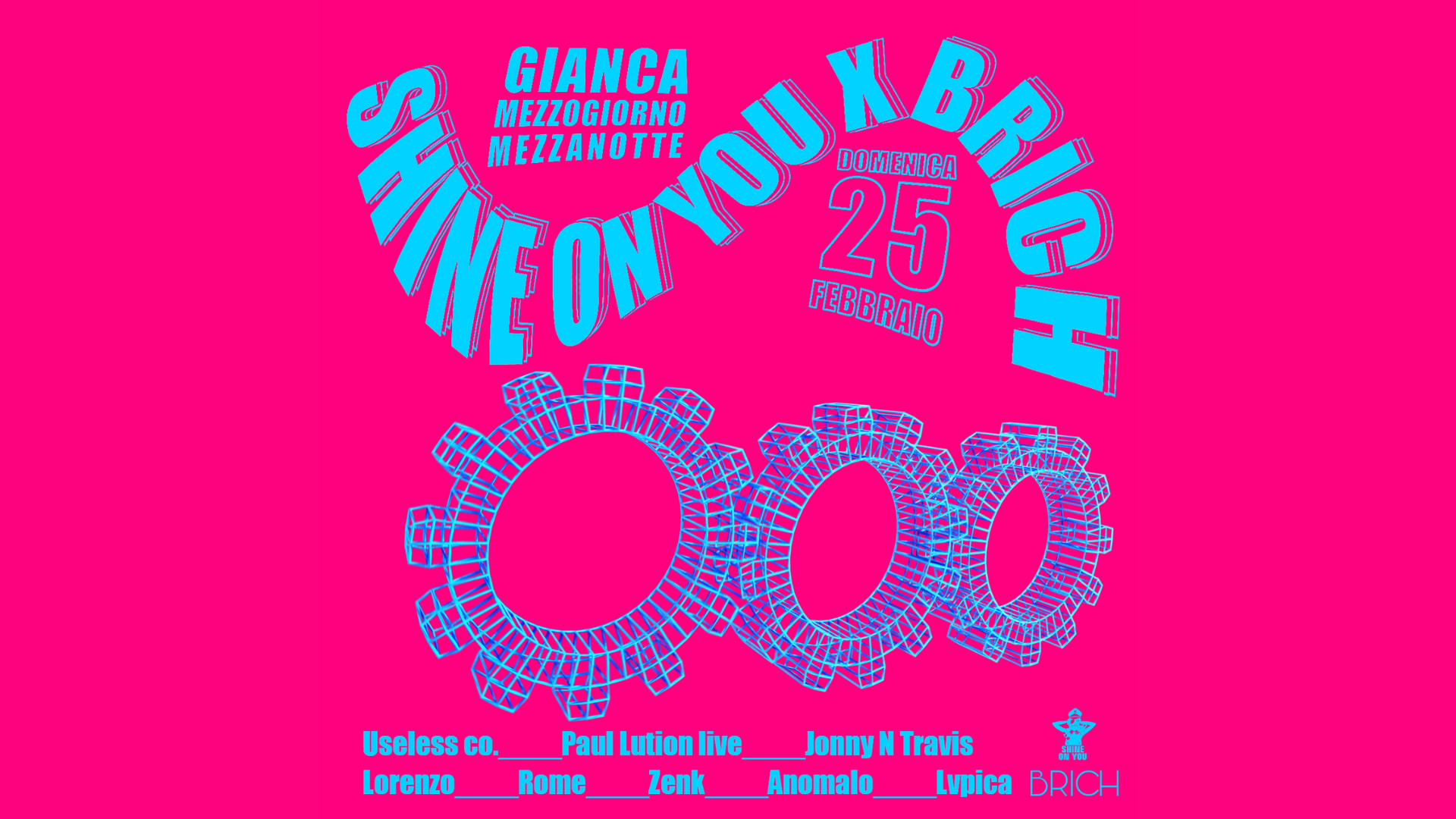 Sunday Sessions #2 - Shine On You X Brich @ Gianca