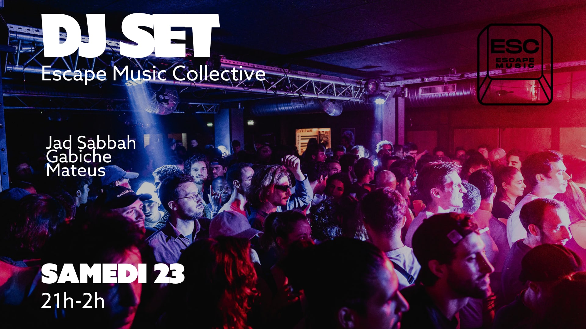 Escape Music Collective Dj Set In Belleville !