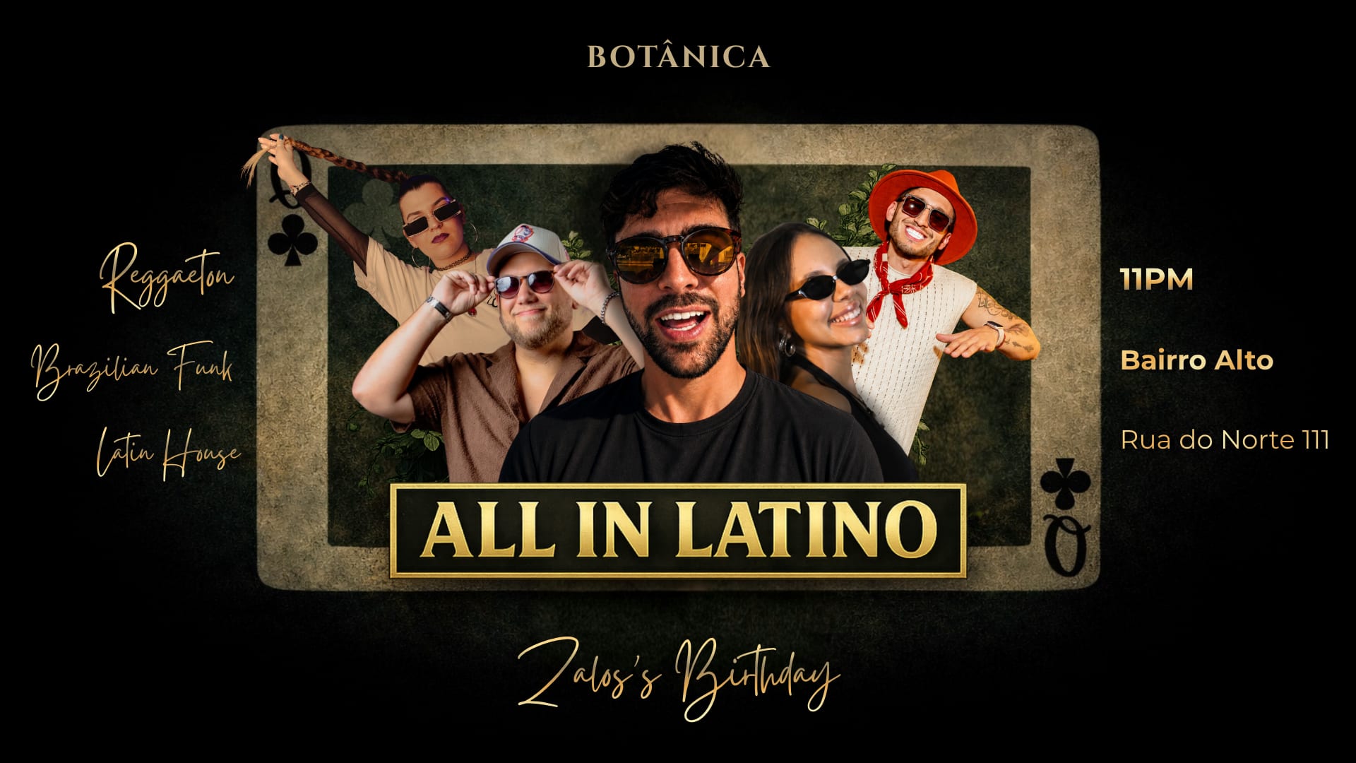 All In Latino & Zalo's Bday