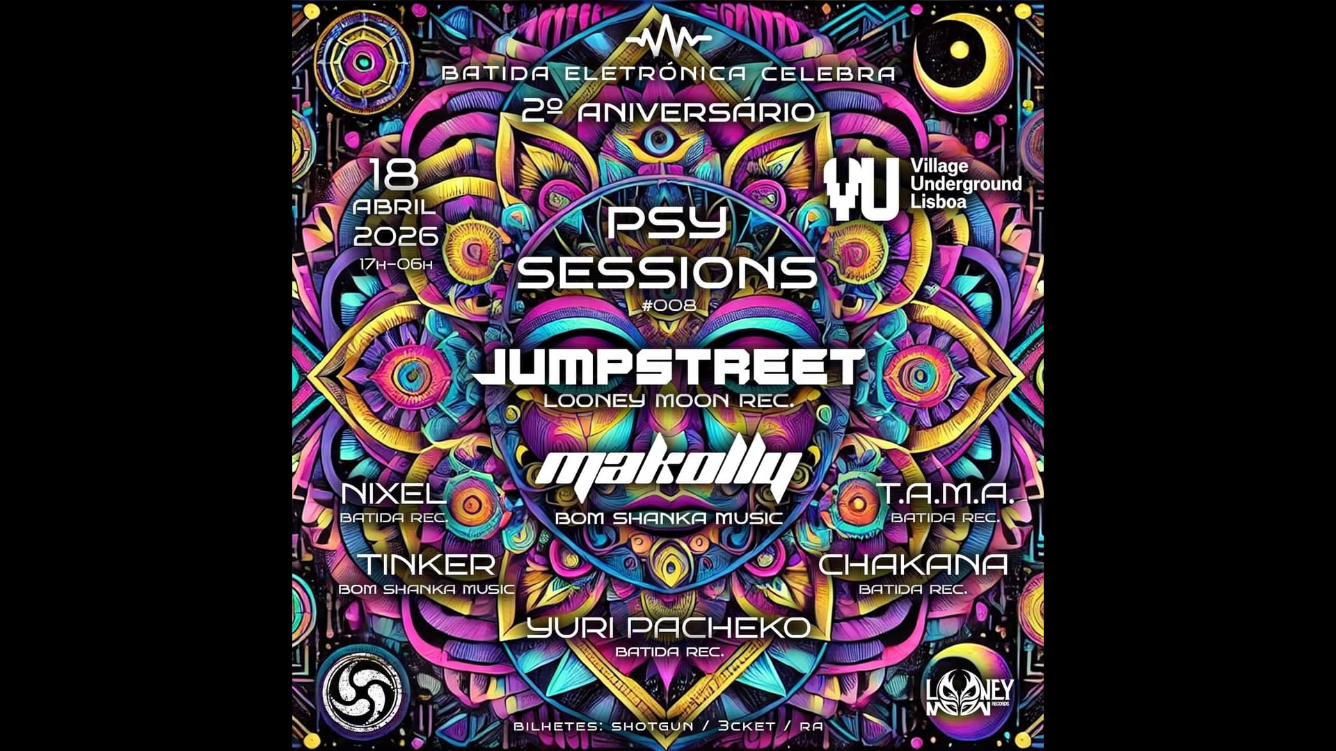 Batida Eletrónica: 2.° Aniversário - Psy Sessions #008