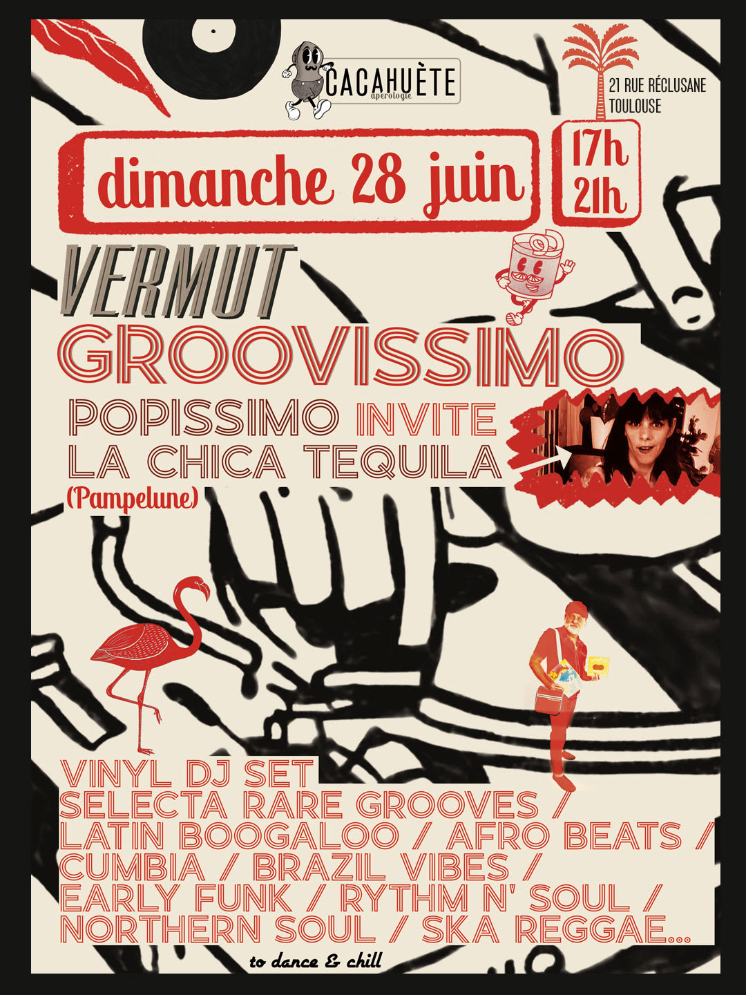 Vermut Groovissimo / Dj Set Popissimo + La Chica Tequila