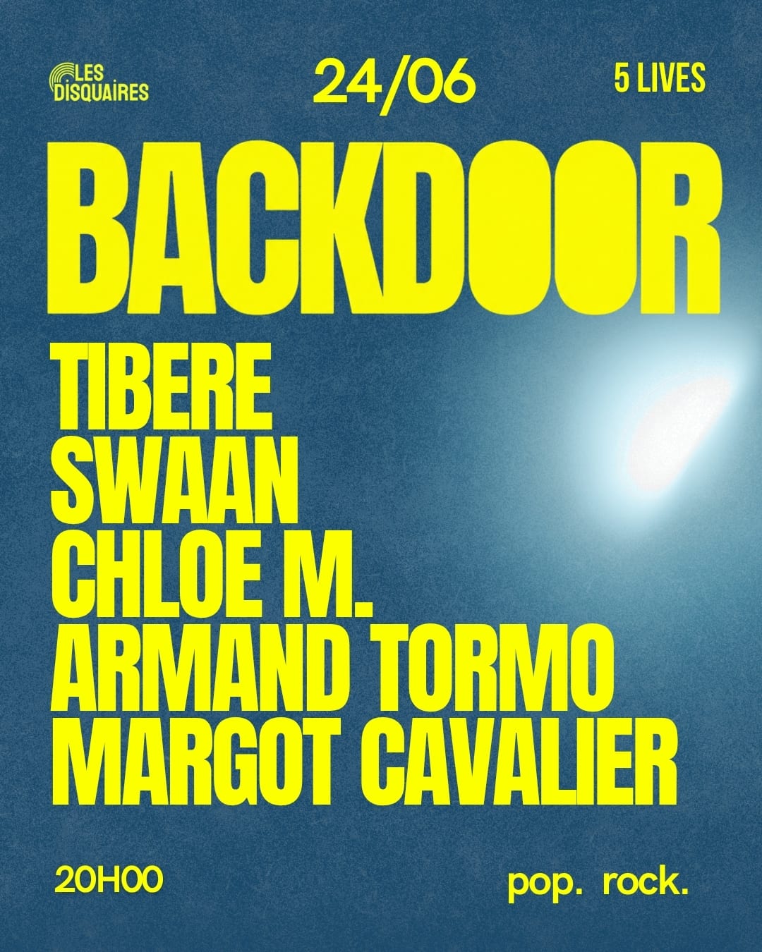 Backdoor X Les Disquaires - Lives