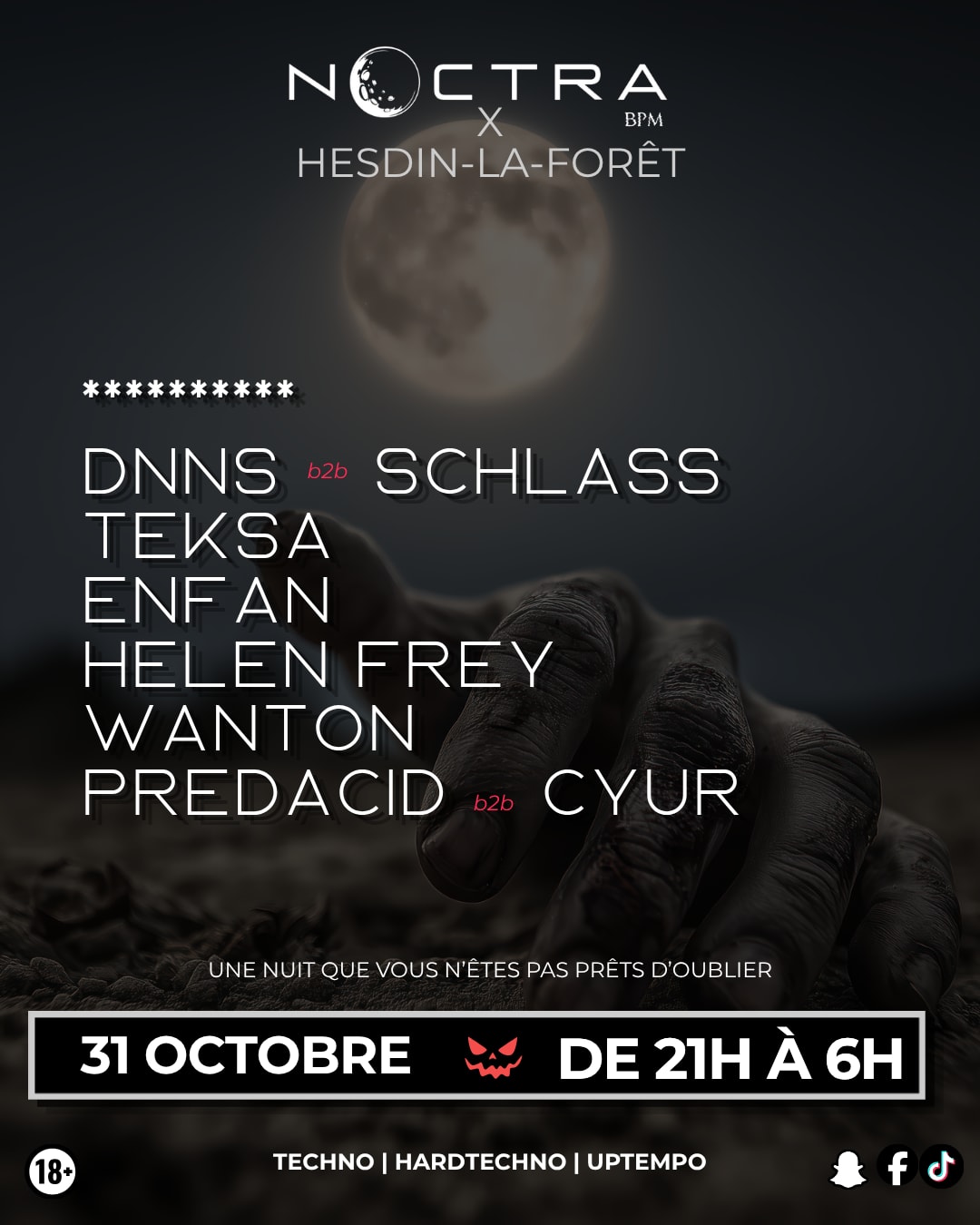 Noctra Bpm X Hesdin-La-Foret