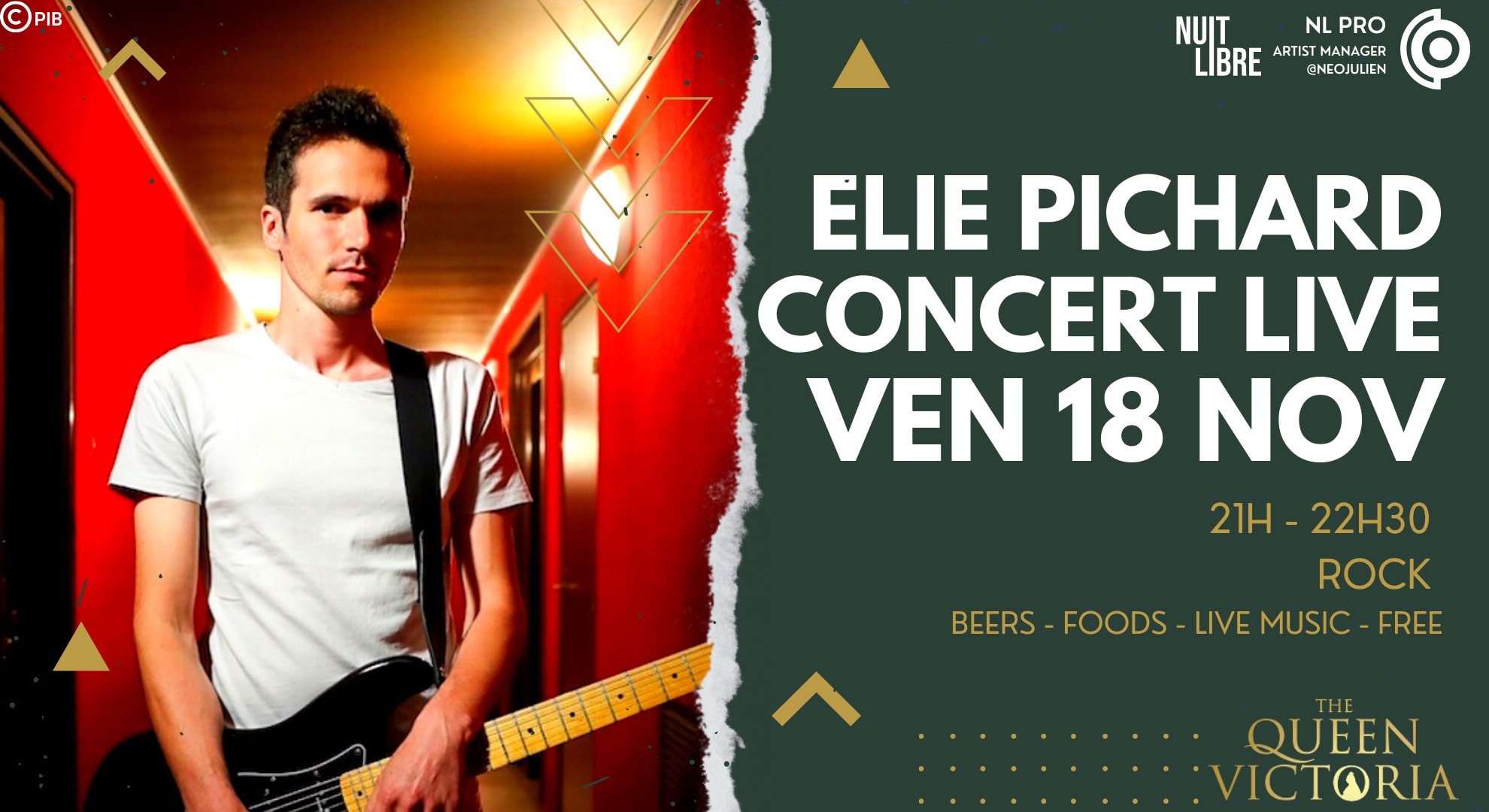 🎤 Concert Live - Elie Pichard X Queen Victoria 🎤