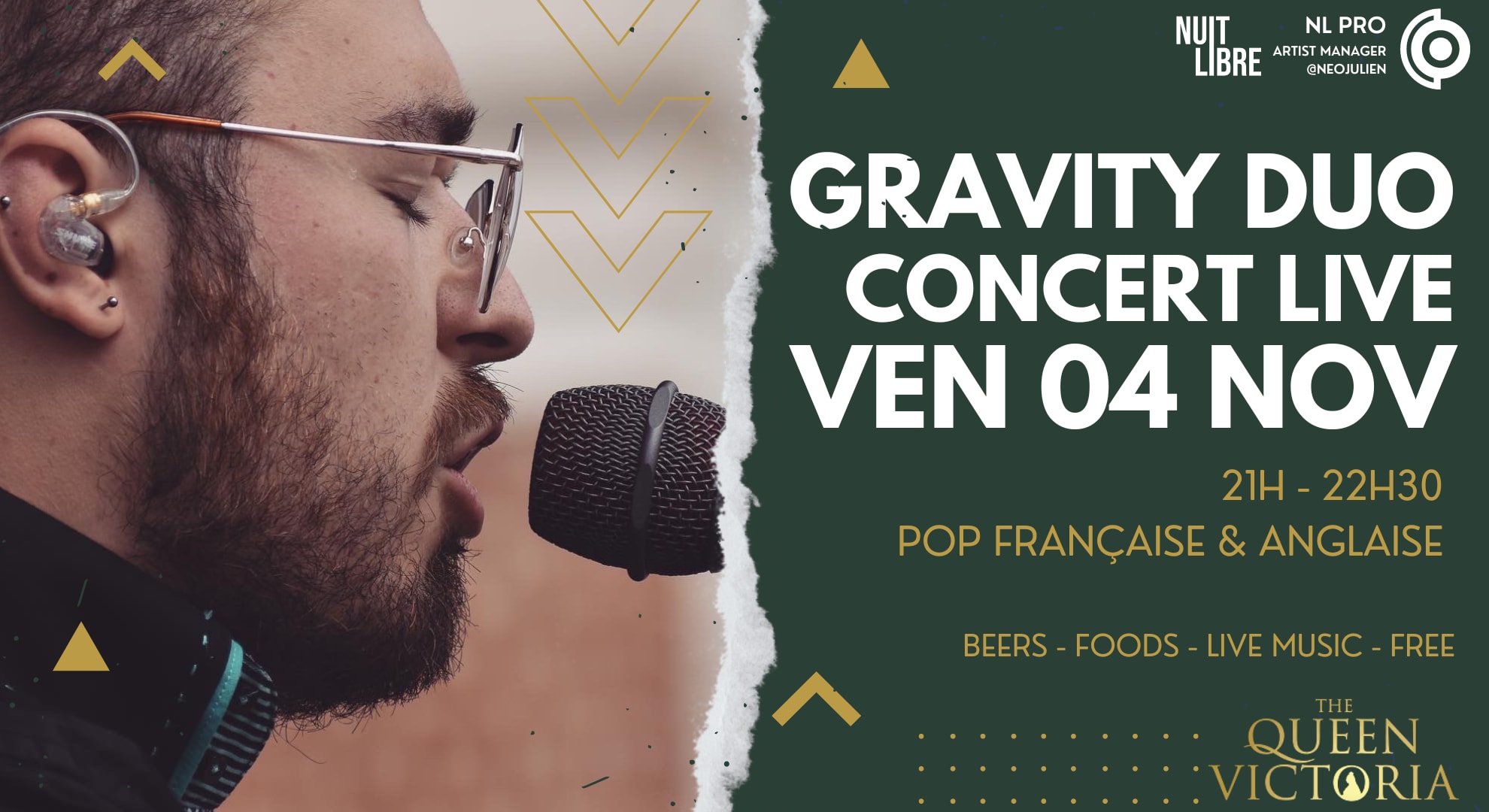 🎤 Concert Live - Gravity Duo X Queen Victoria 🎤