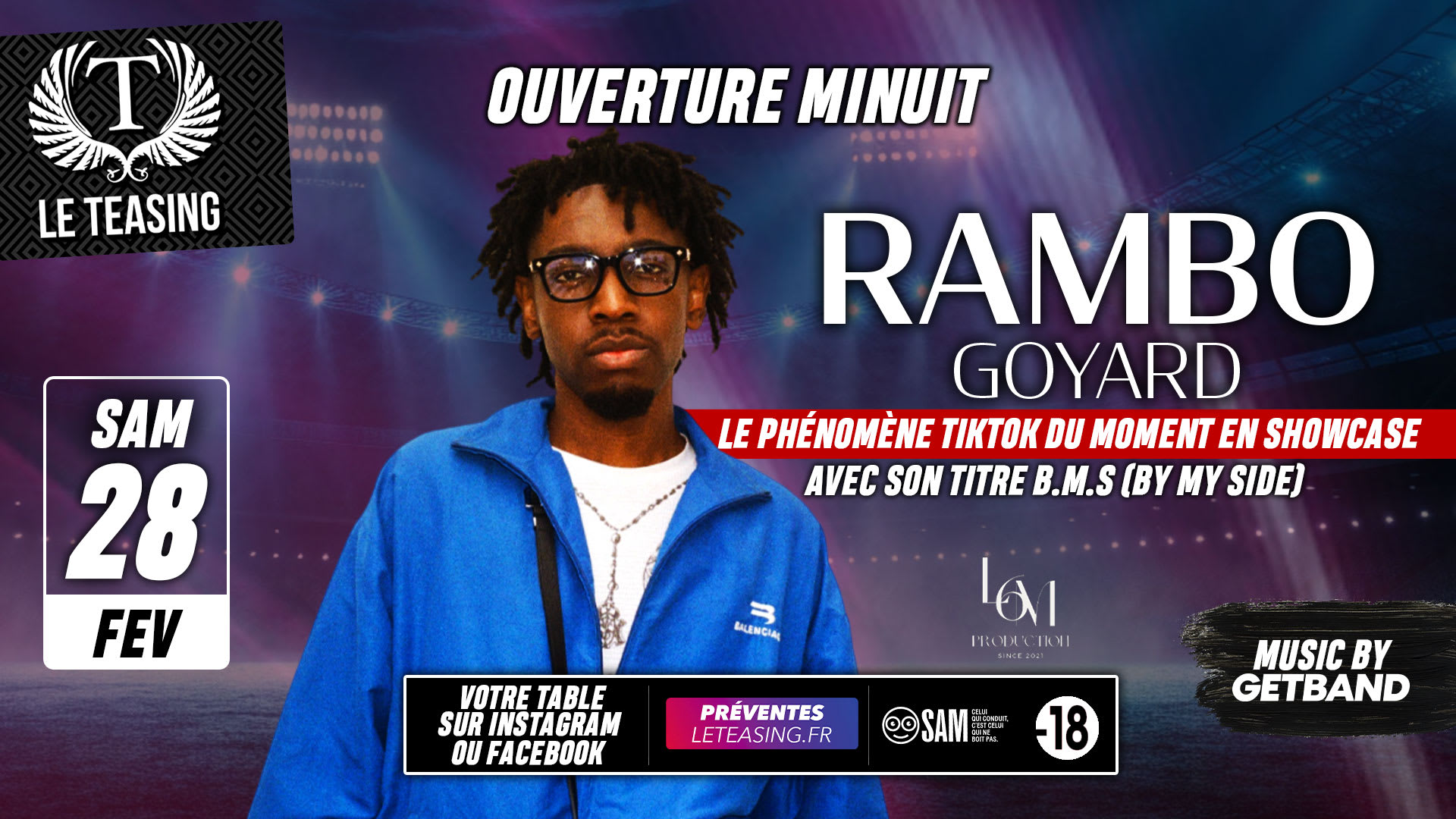 Rambo Goyard X Teasing Club (Besançon)