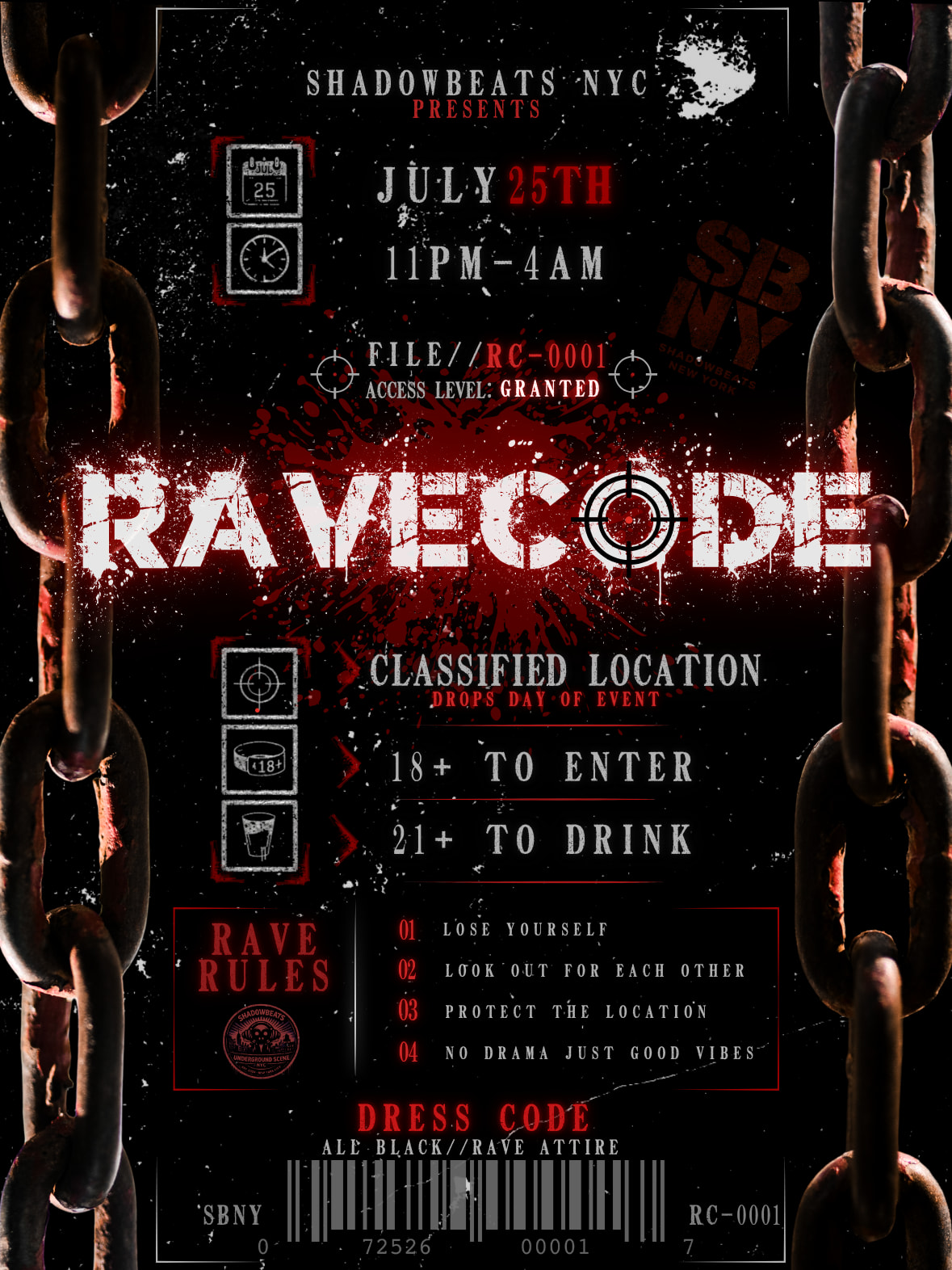 Ravecode