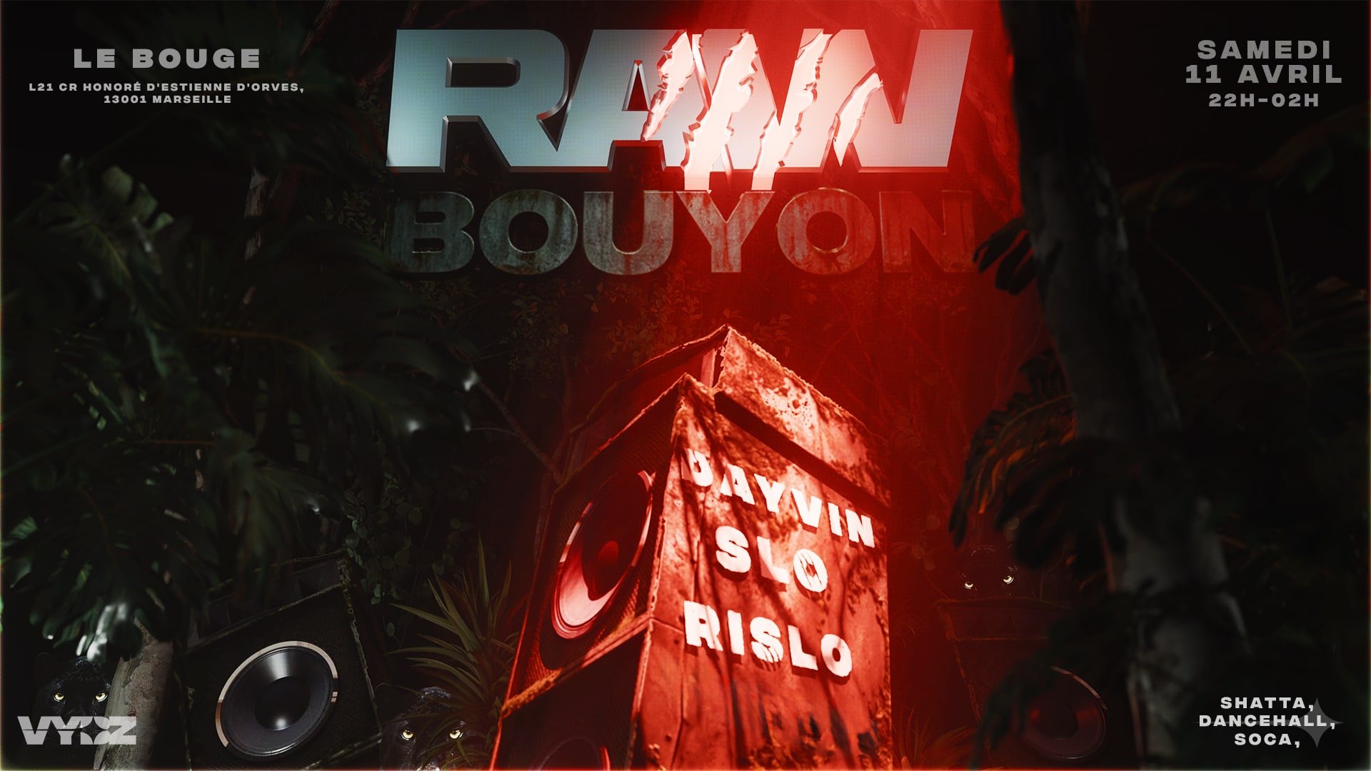 Vybz : Raw Bouyon