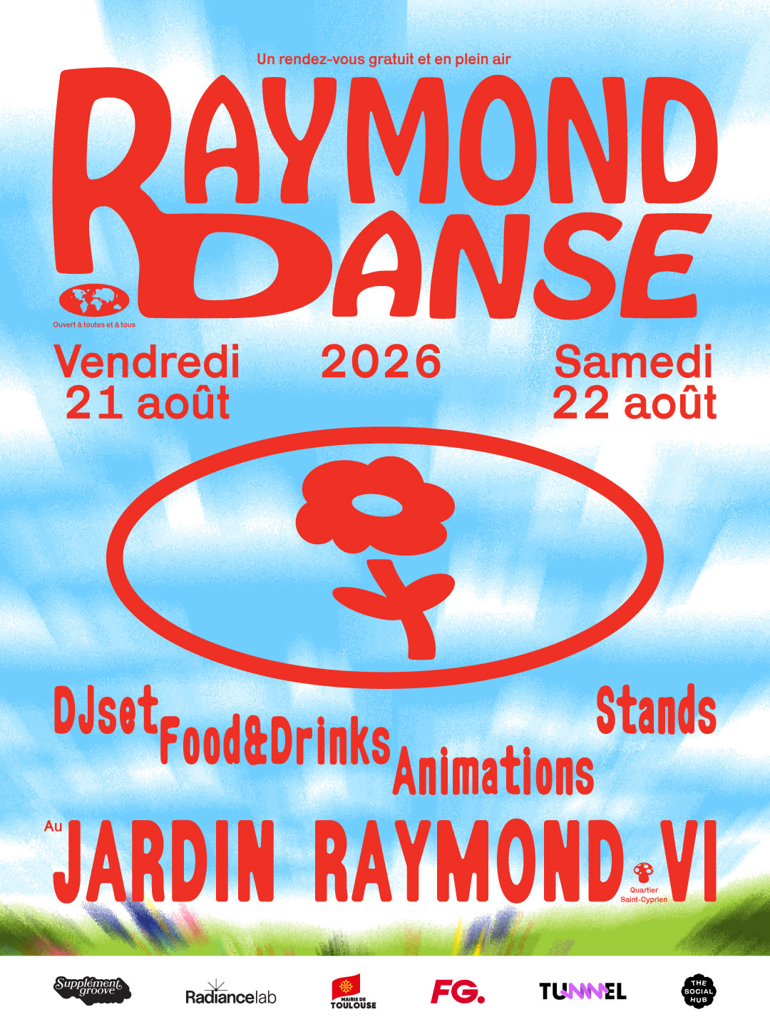 Raymond Danse - Open Air Gratuit - Jardin Raymond VI