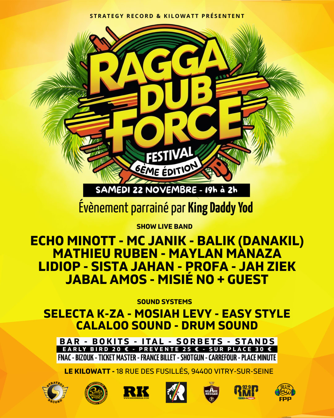Ragga Dub Force Festival (6ème Edition)