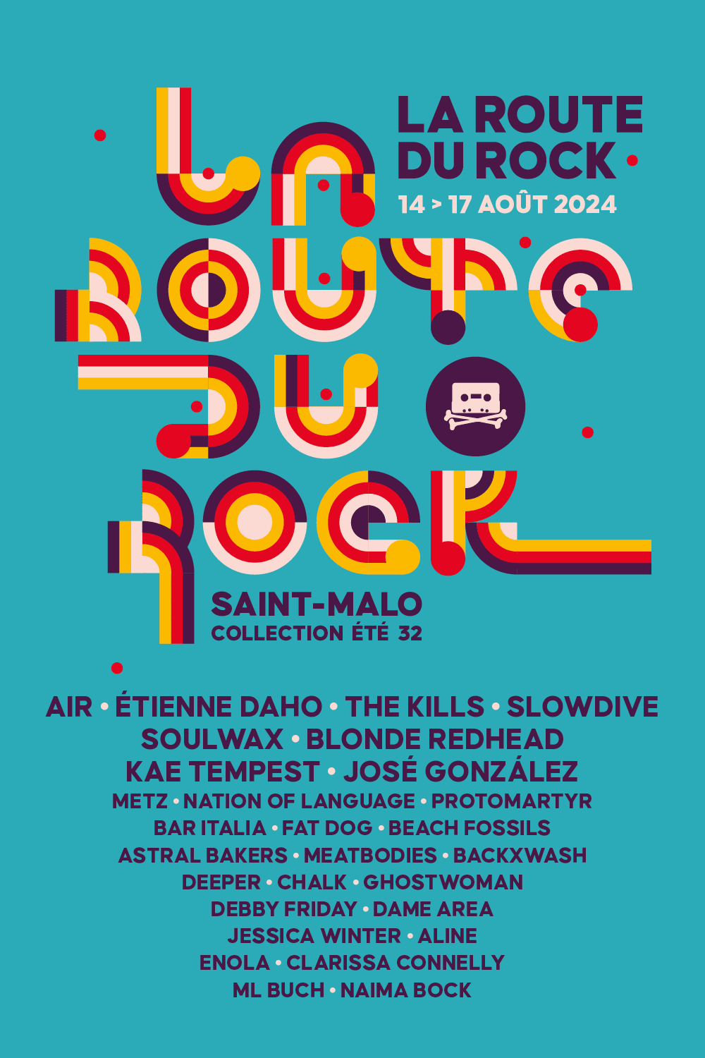 La Route Du Rock Été 2024 - Le Fort De Saint-Père