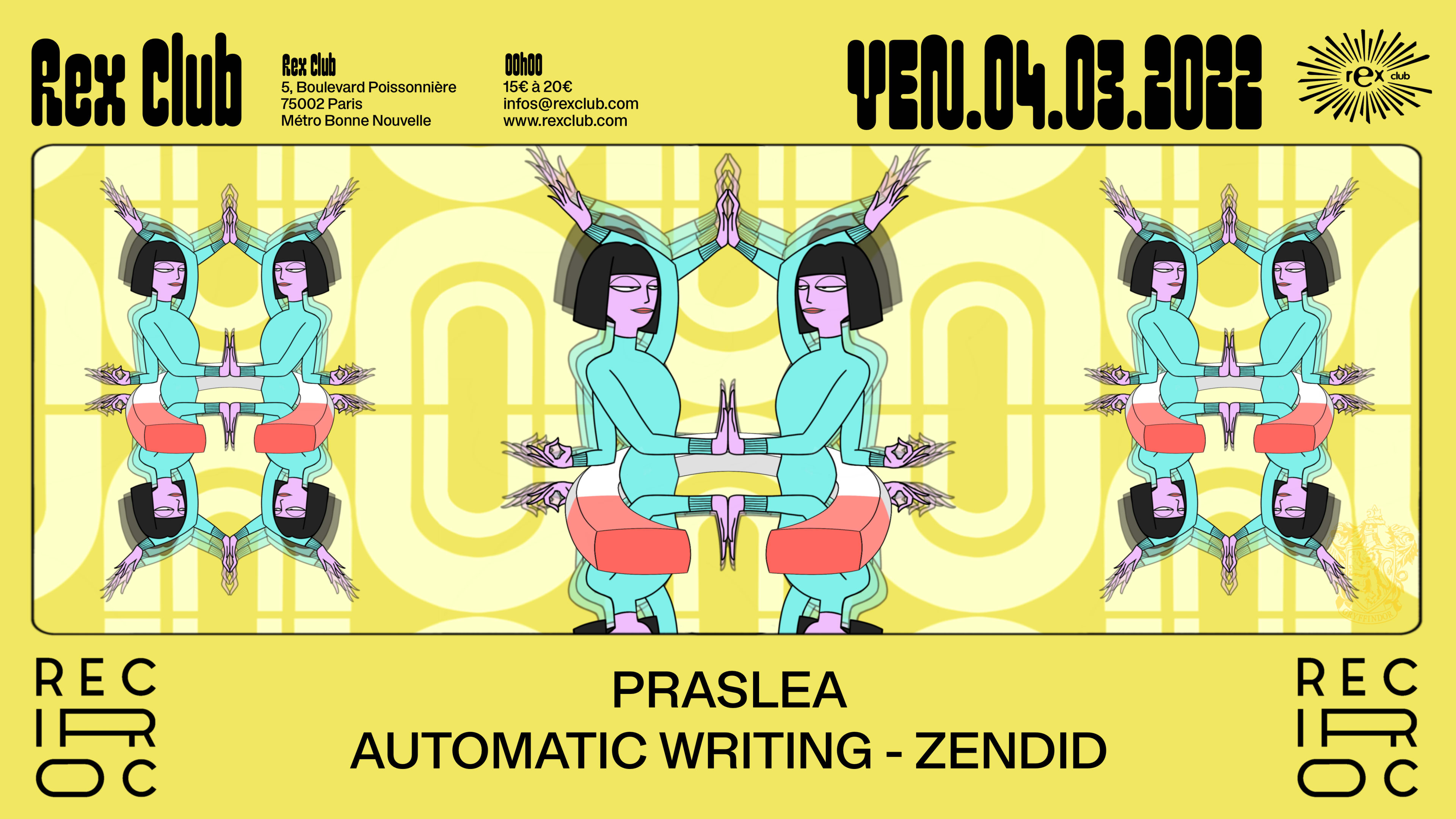 Reciproc: Praslea, Automatic Writing, Zendid