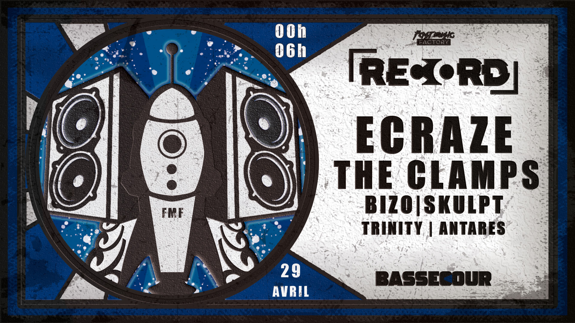 Record W/ Ecraze, The Clamps & More