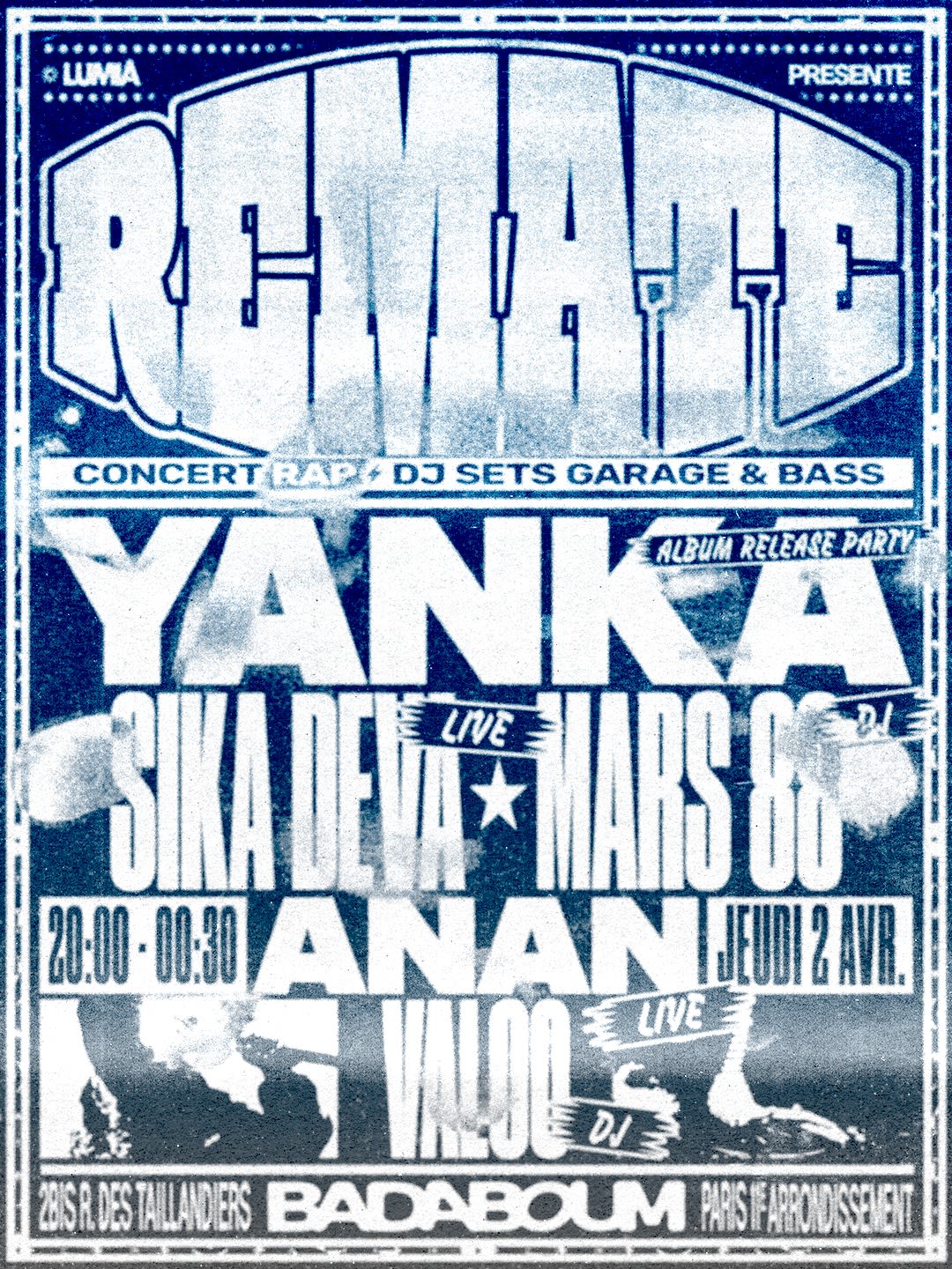 Concert — Lumia Remate: Yanka, Sika Deva, Anan & More