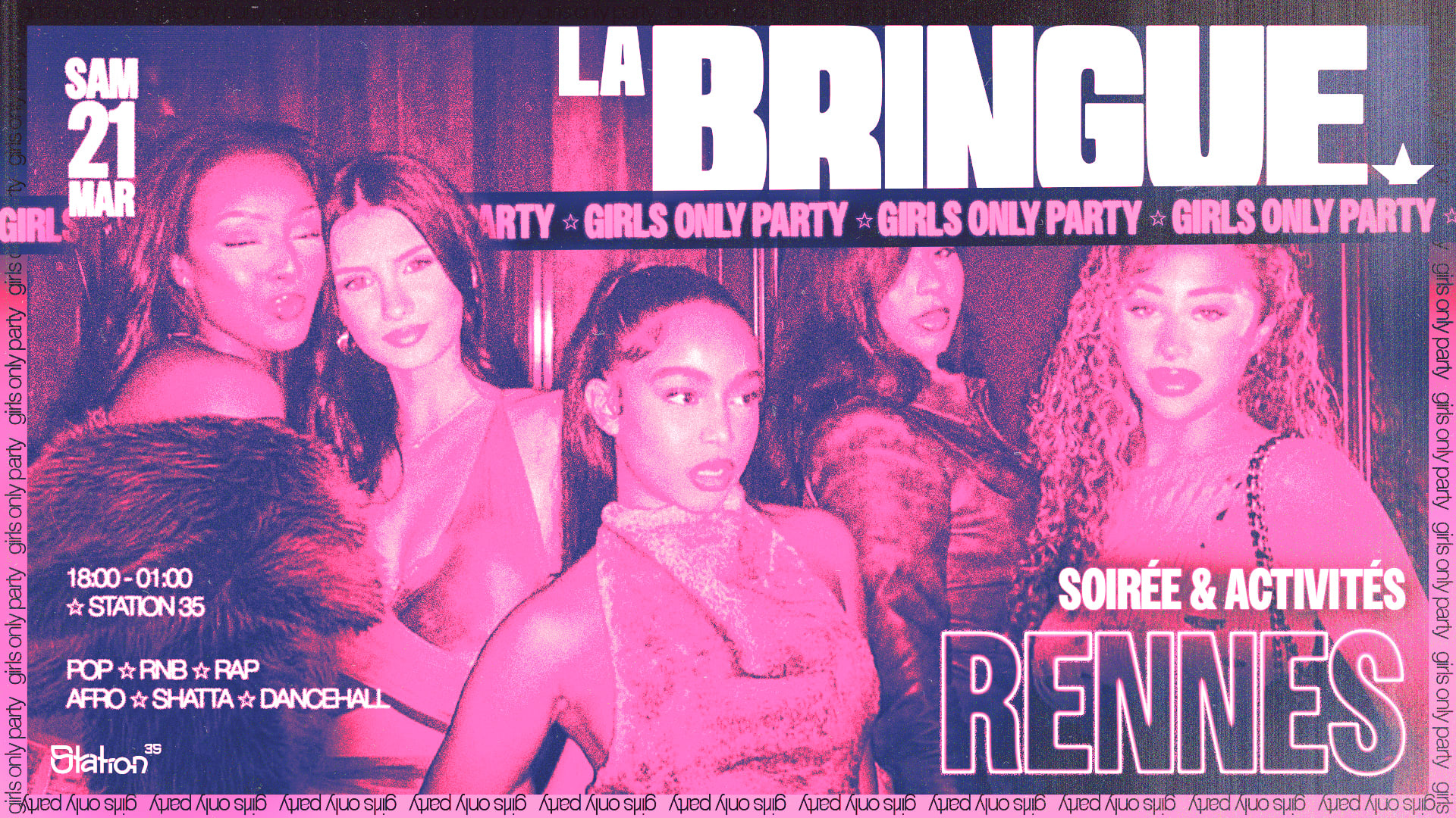 La Bringue - Girls Only - Rennes