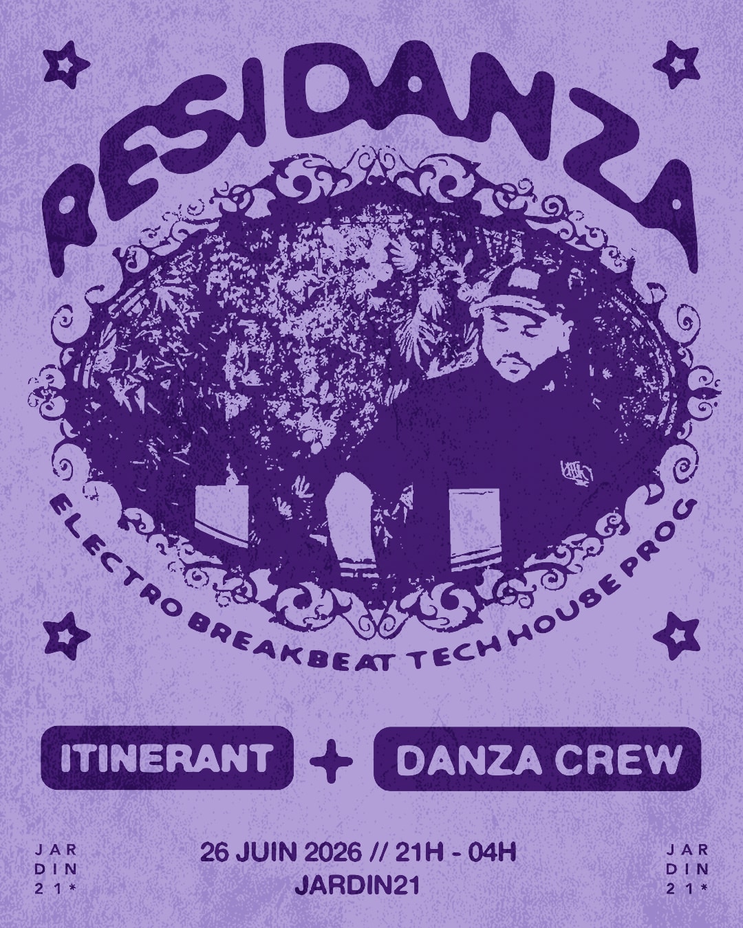 Danza Autoriza X Jardin21 - Dj Sets