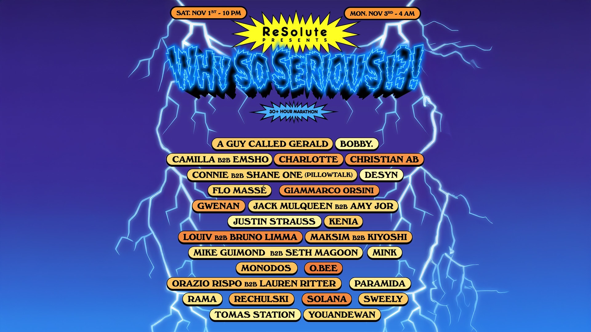 Resolute Presents: Why So Serious 2025