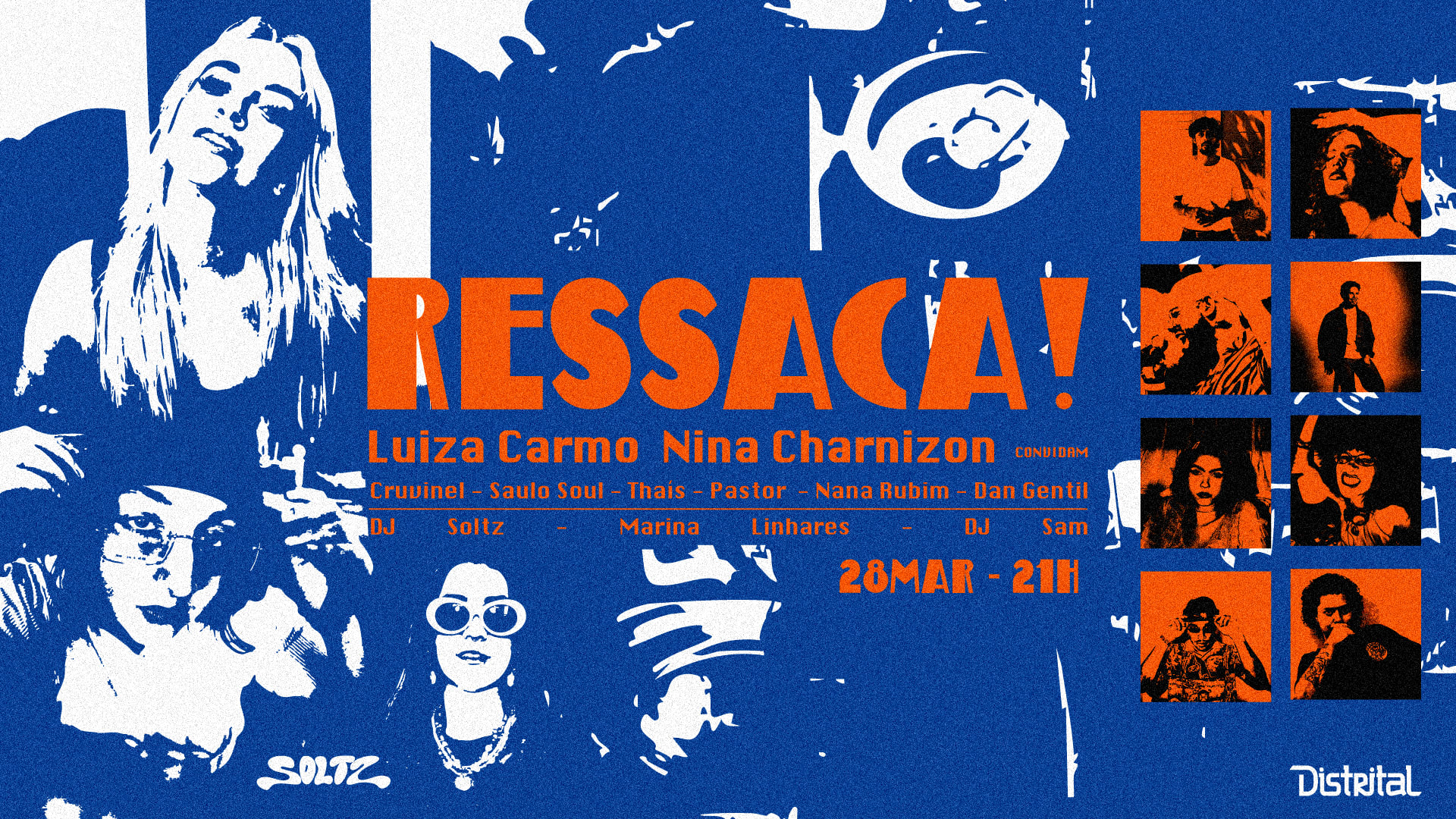 Ressaca! Nina Charninzon, Luiza Carmo E Convidados