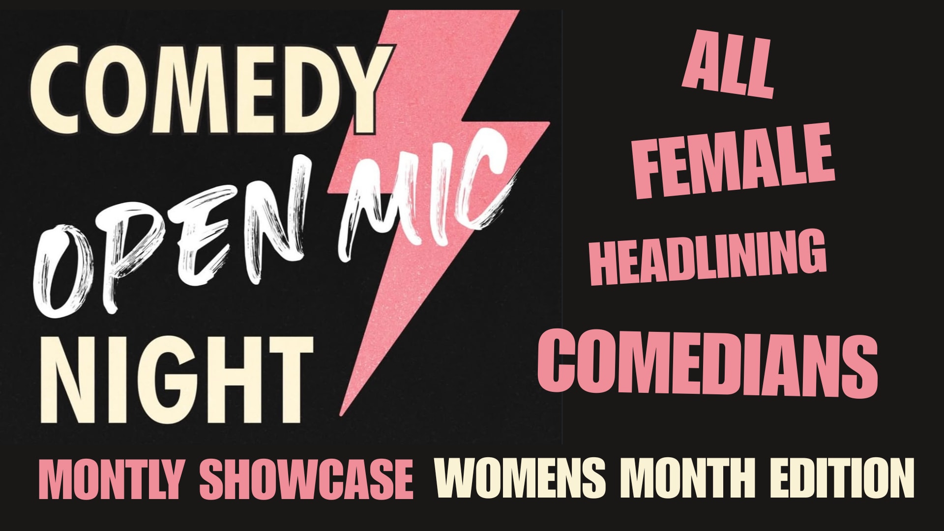 South Beach Comedy Club Showcase: Womens Month Edition
