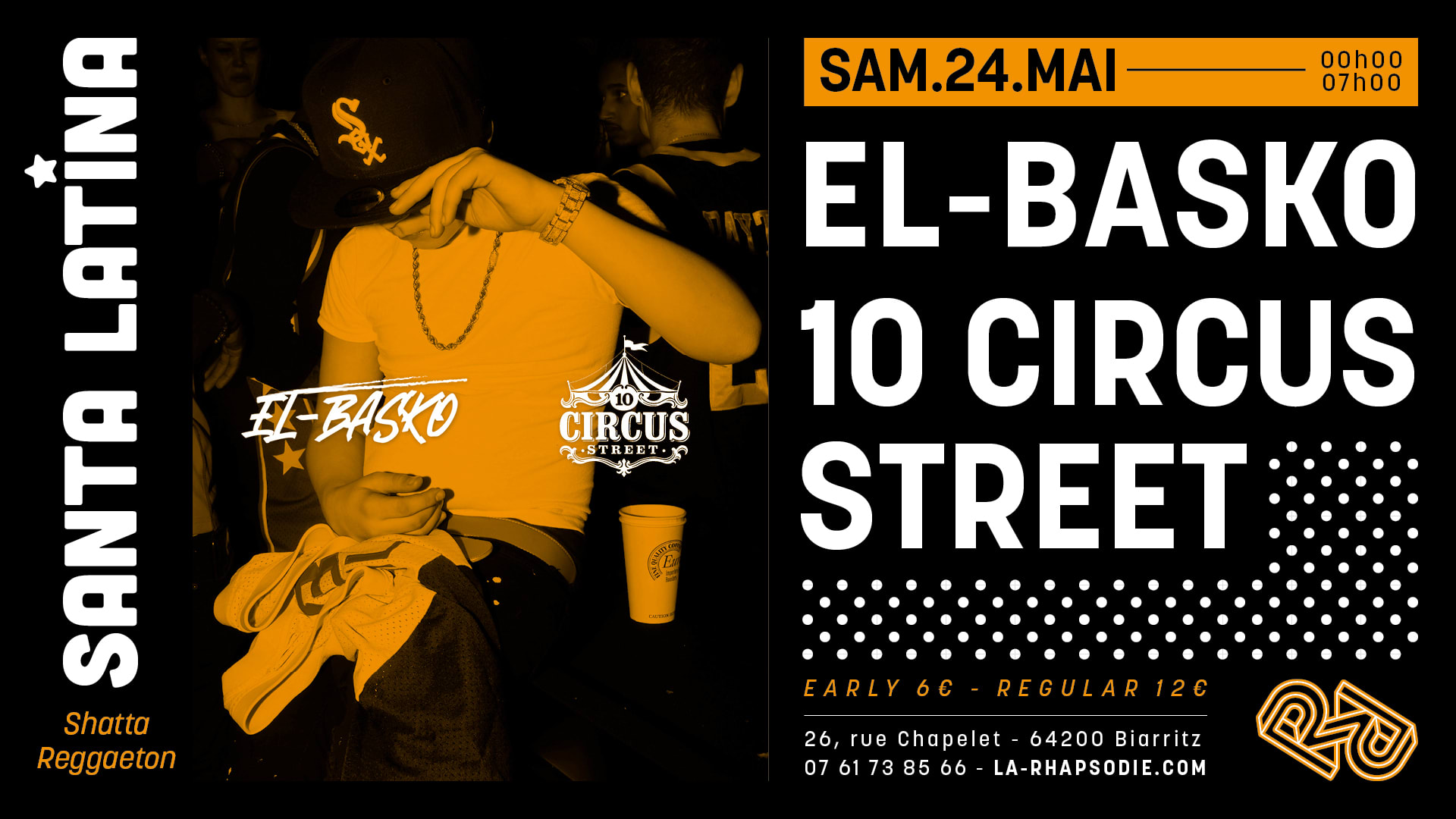 La Rhapsodie Presente : 10 Circus Street X El-Basko