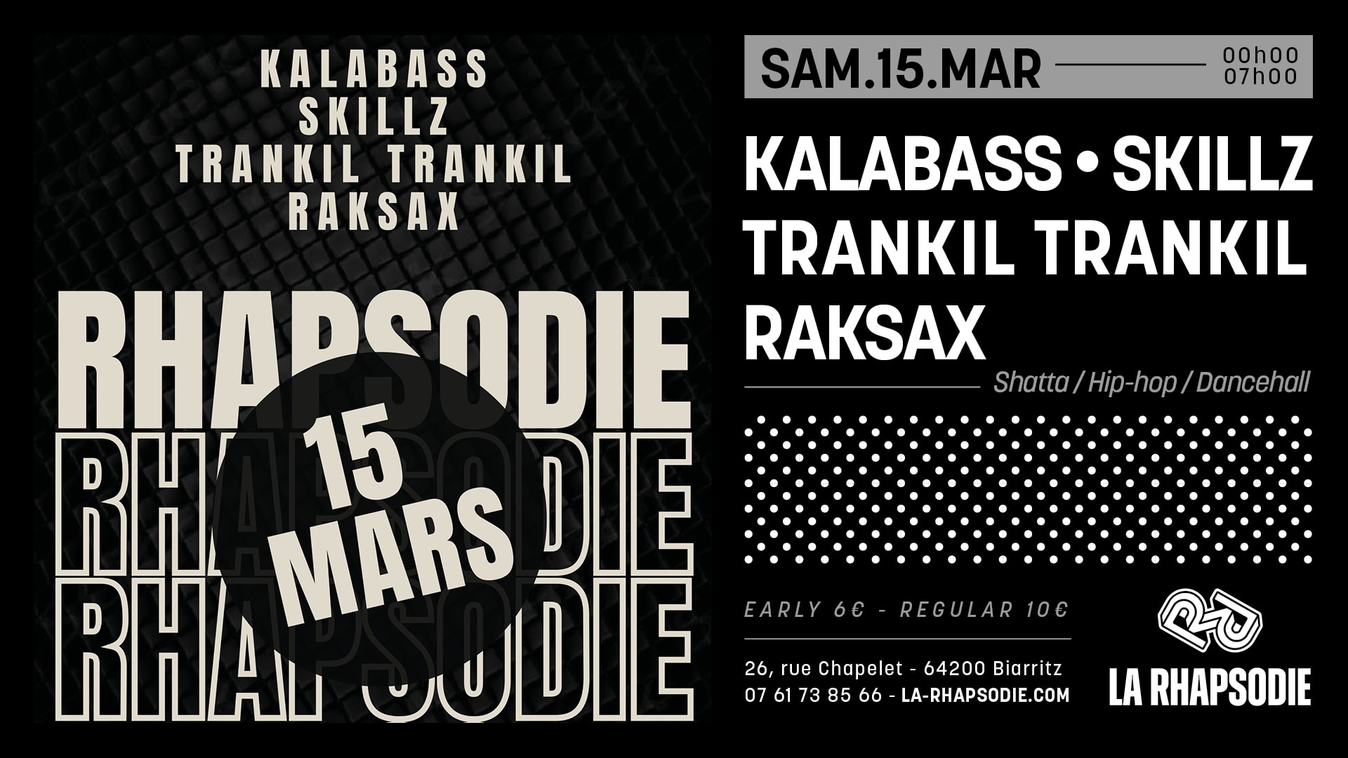 Kalabass • Skillz • Trankil Trankil • Raksax