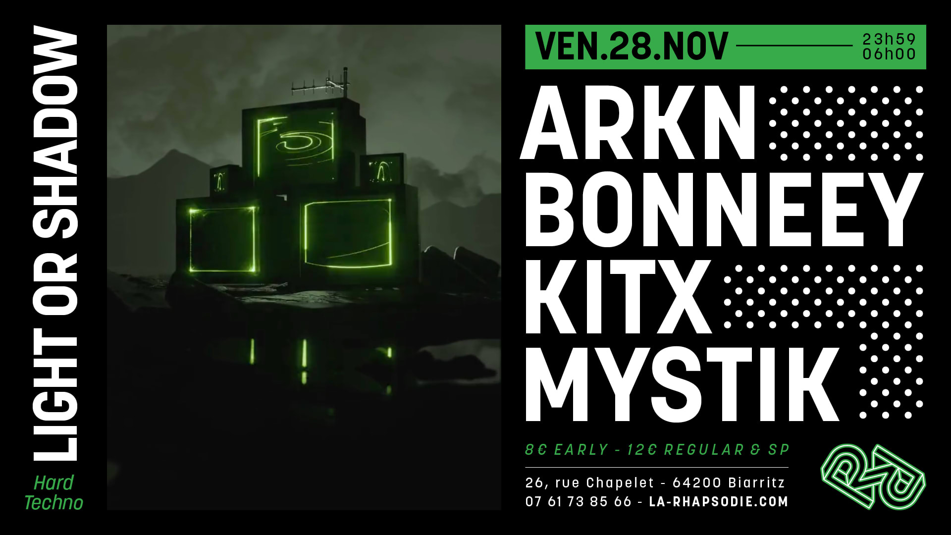 Light Or Shadow : Arkn • Kitx • Mystik • Bonneey