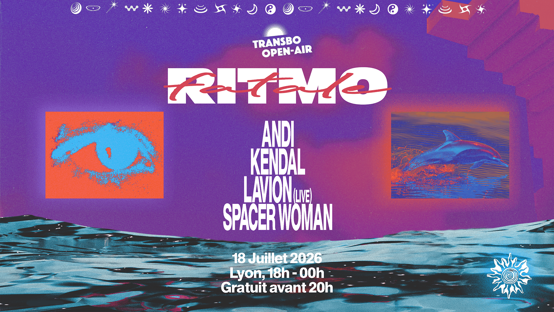 Ritmo Fatale Open-Air : Kendal, Andi, Lavion, Spacer Woman