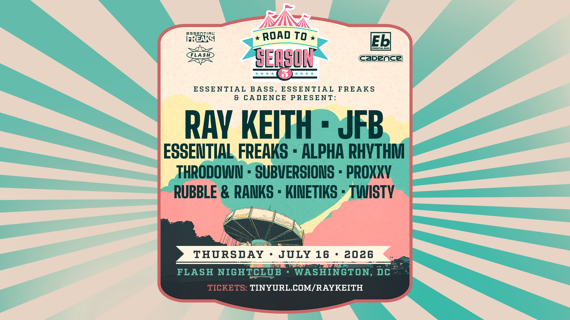Essential Bass : A Road To Season 5 : Ray Keith & Jfb