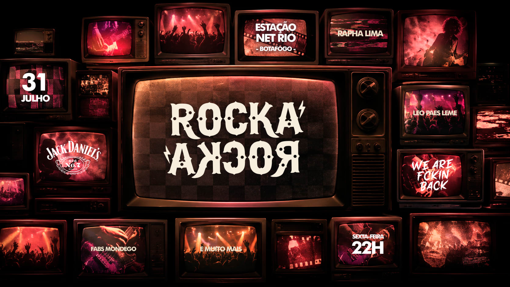 Rocka-Rocka | We Are Fckin' Back | Estação Net Rio