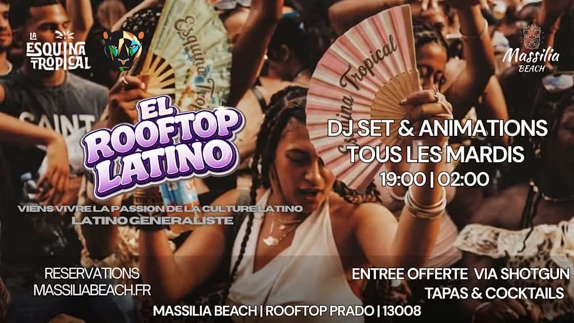 El Rooftop Latino | La Esquina Tropical