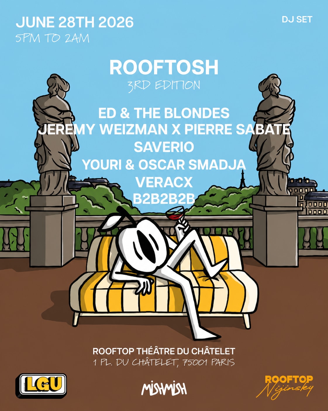 Rooftosh #3 : Mishmish X Le Guide Ultime (Rooftop Nijinsky)